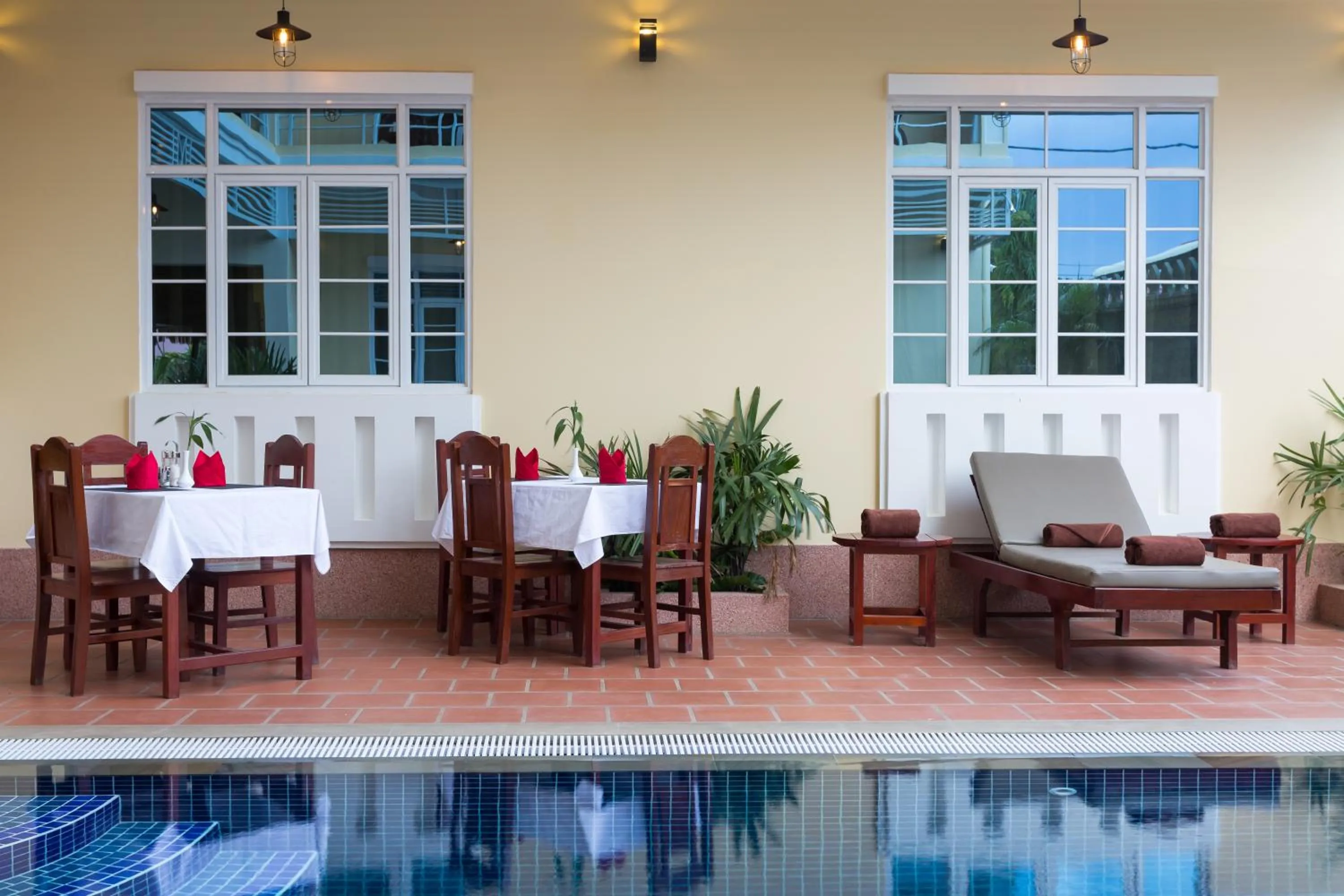 Seating area in Grand Bayon Siem Reap Hotel