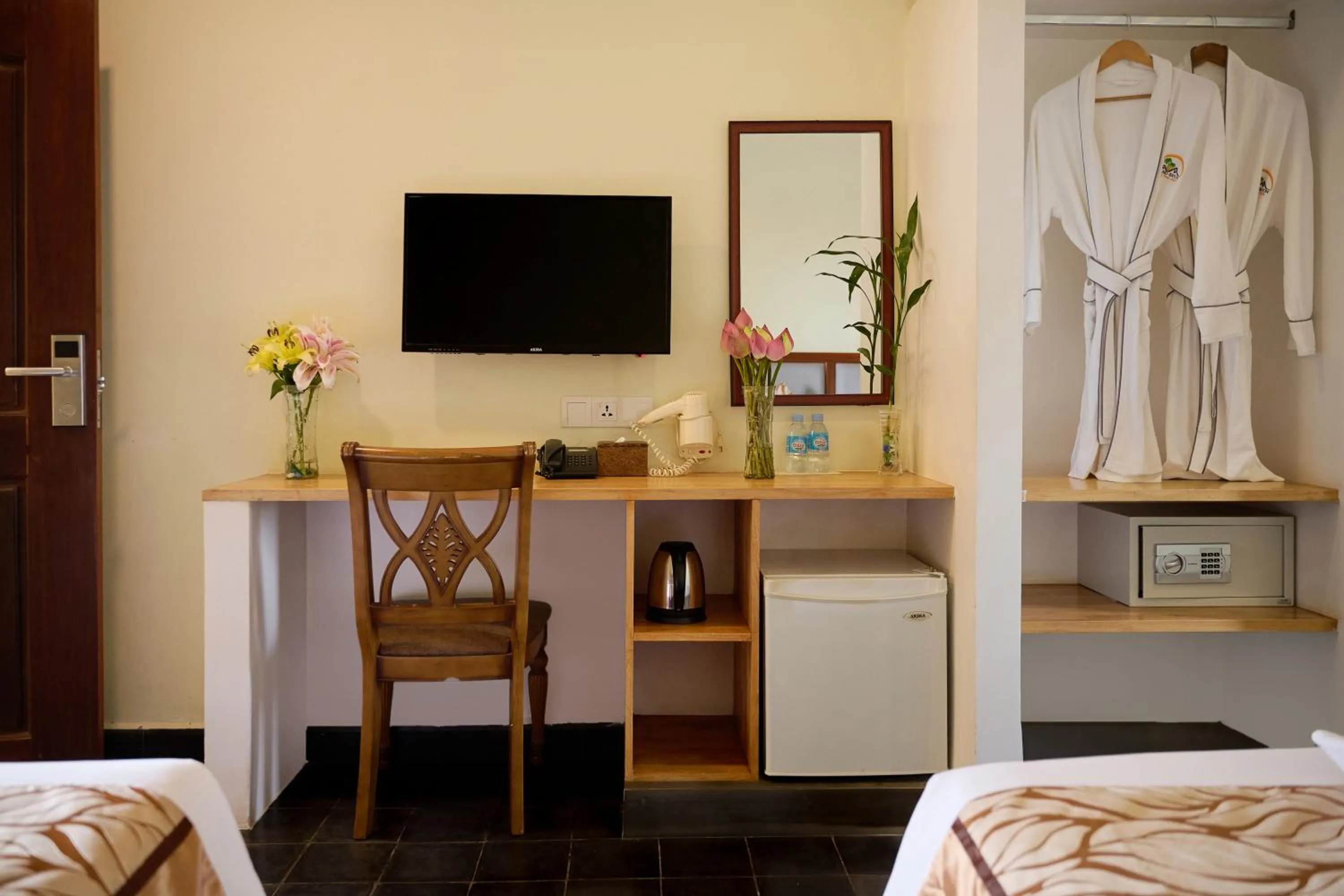 Bed in Grand Bayon Siem Reap Hotel