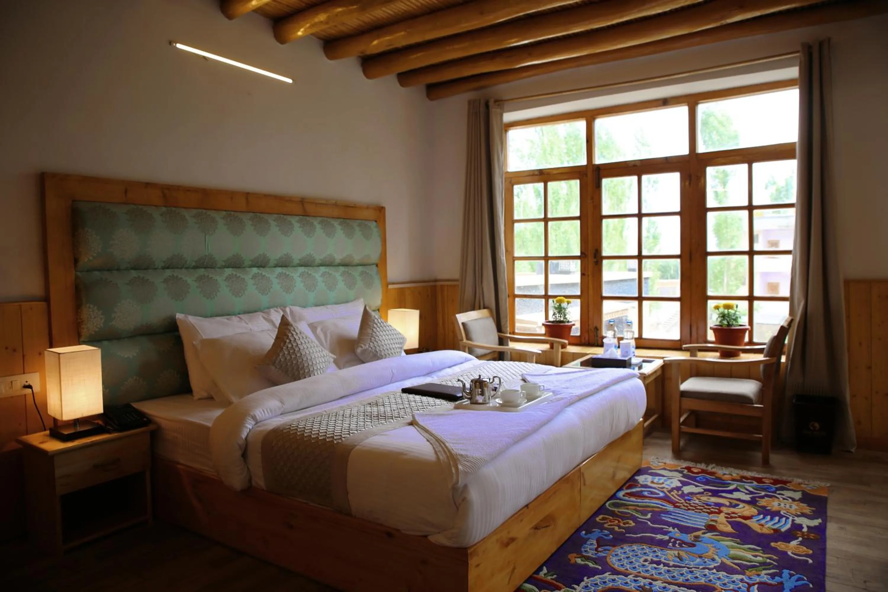 Bedroom, Bed in The Silk Route Ladakh