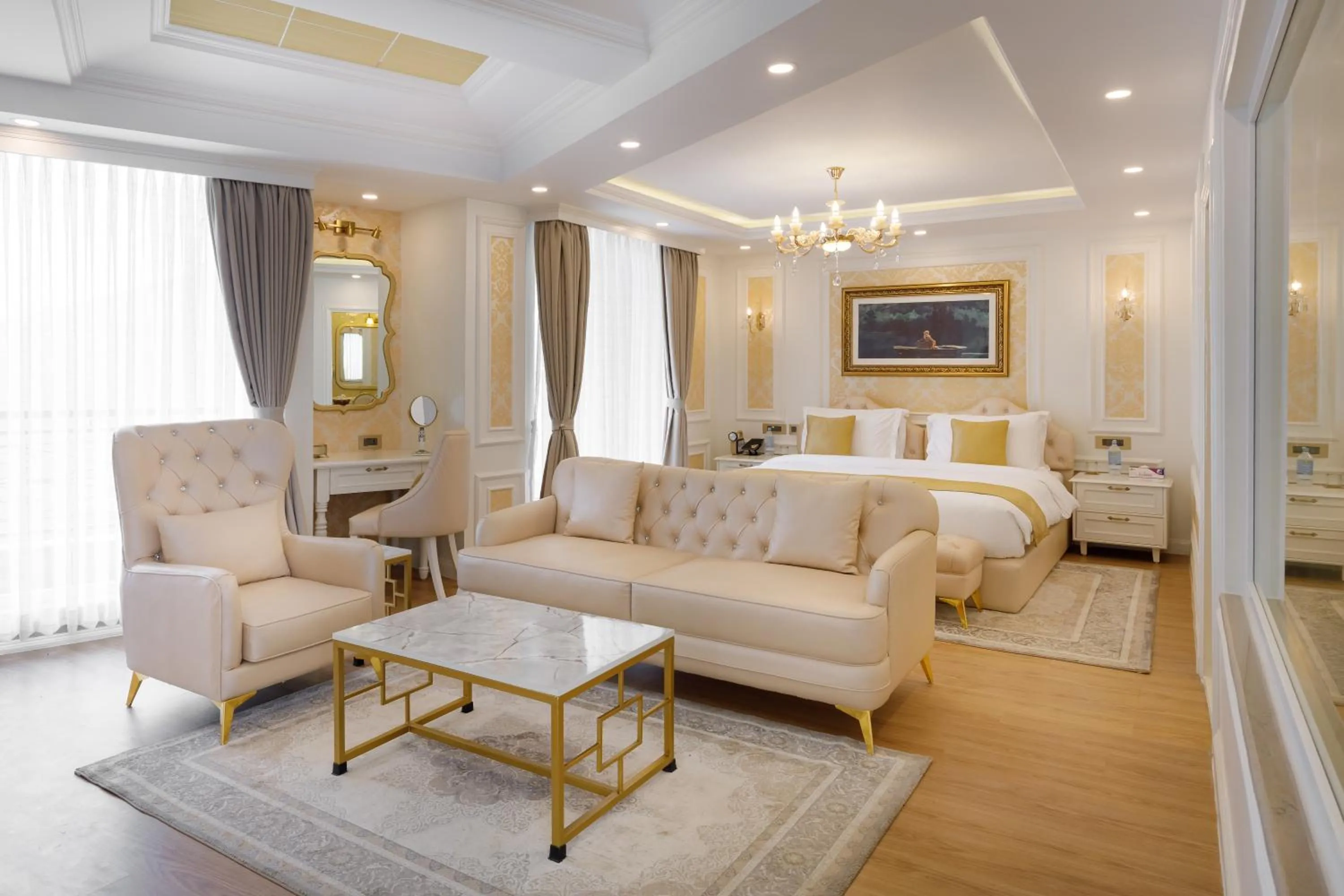 Bedroom in Le Glamour Resort & Wellness Spa