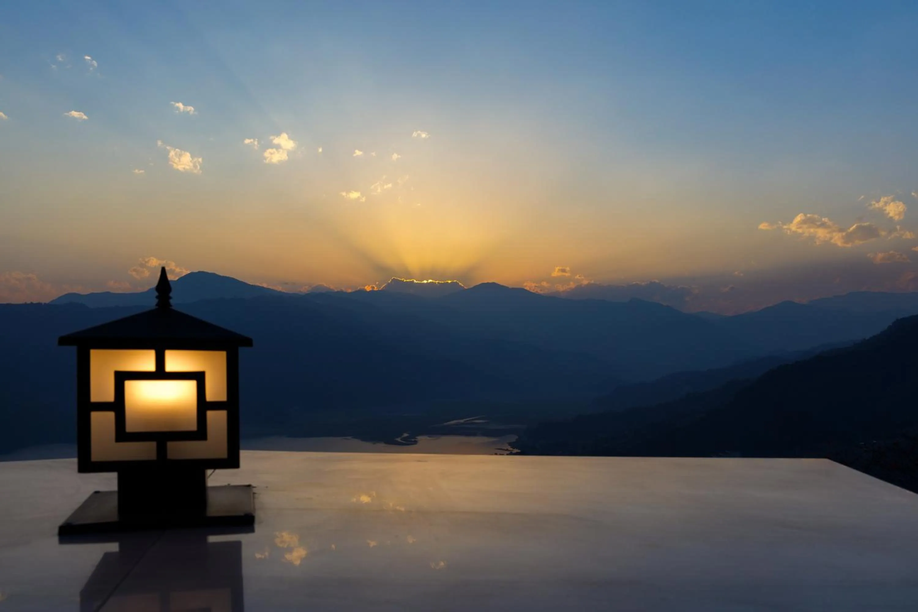 Sunrise in Le Glamour Resort & Wellness Spa