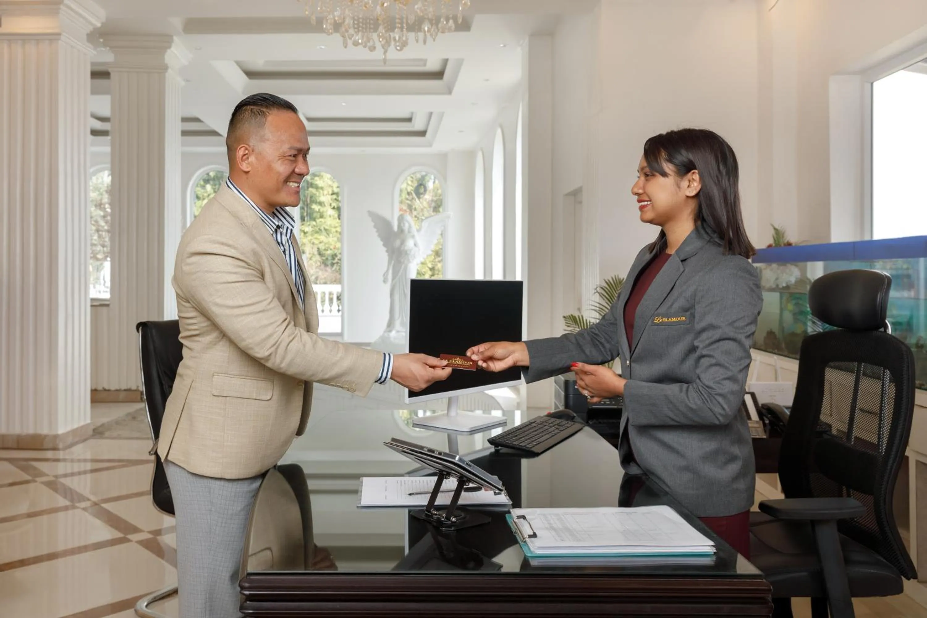 Lobby or reception in Le Glamour Resort & Wellness Spa