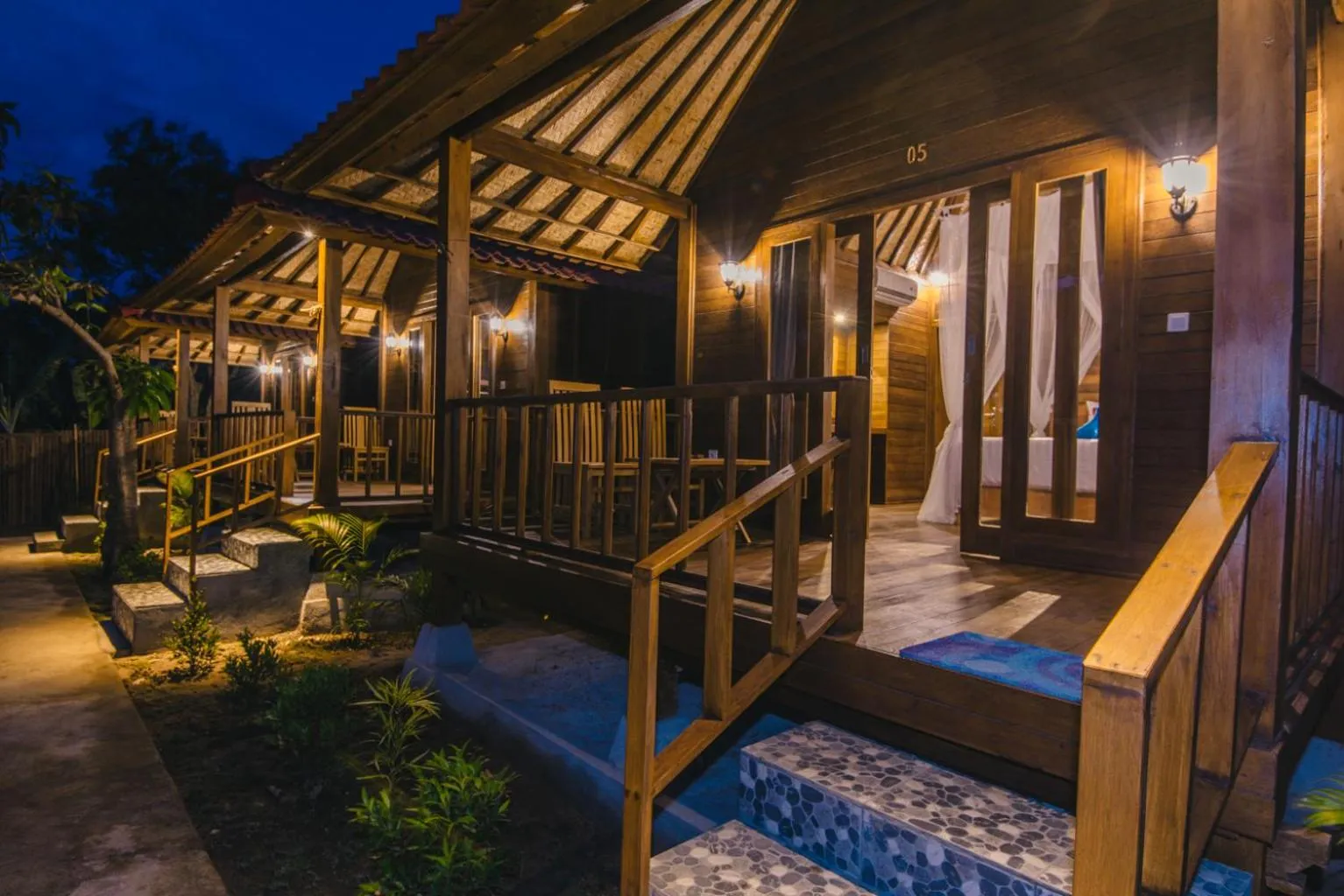Balcony/Terrace in Nerima Hut Lembongan