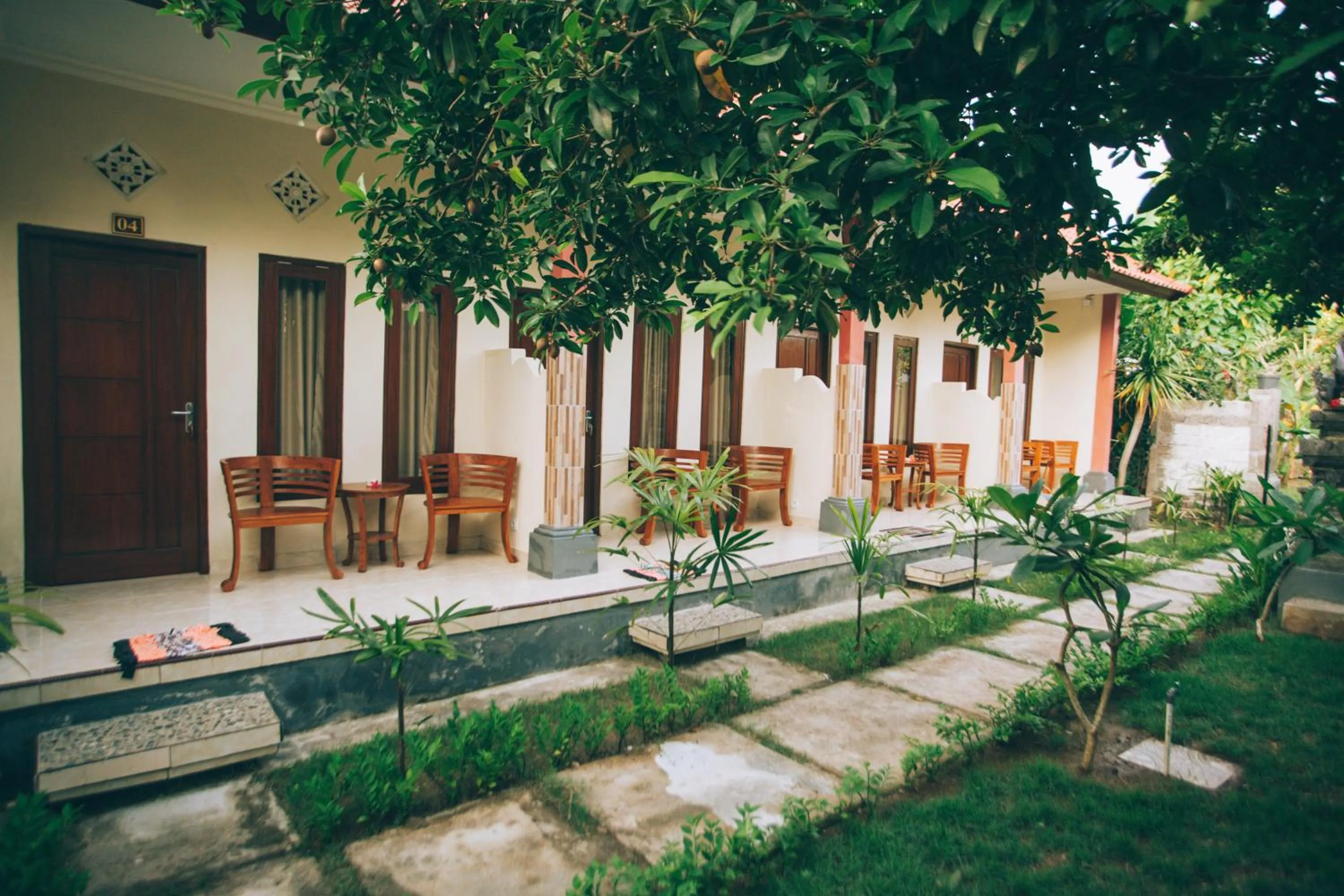 Balcony/Terrace in Nerima Hut Lembongan