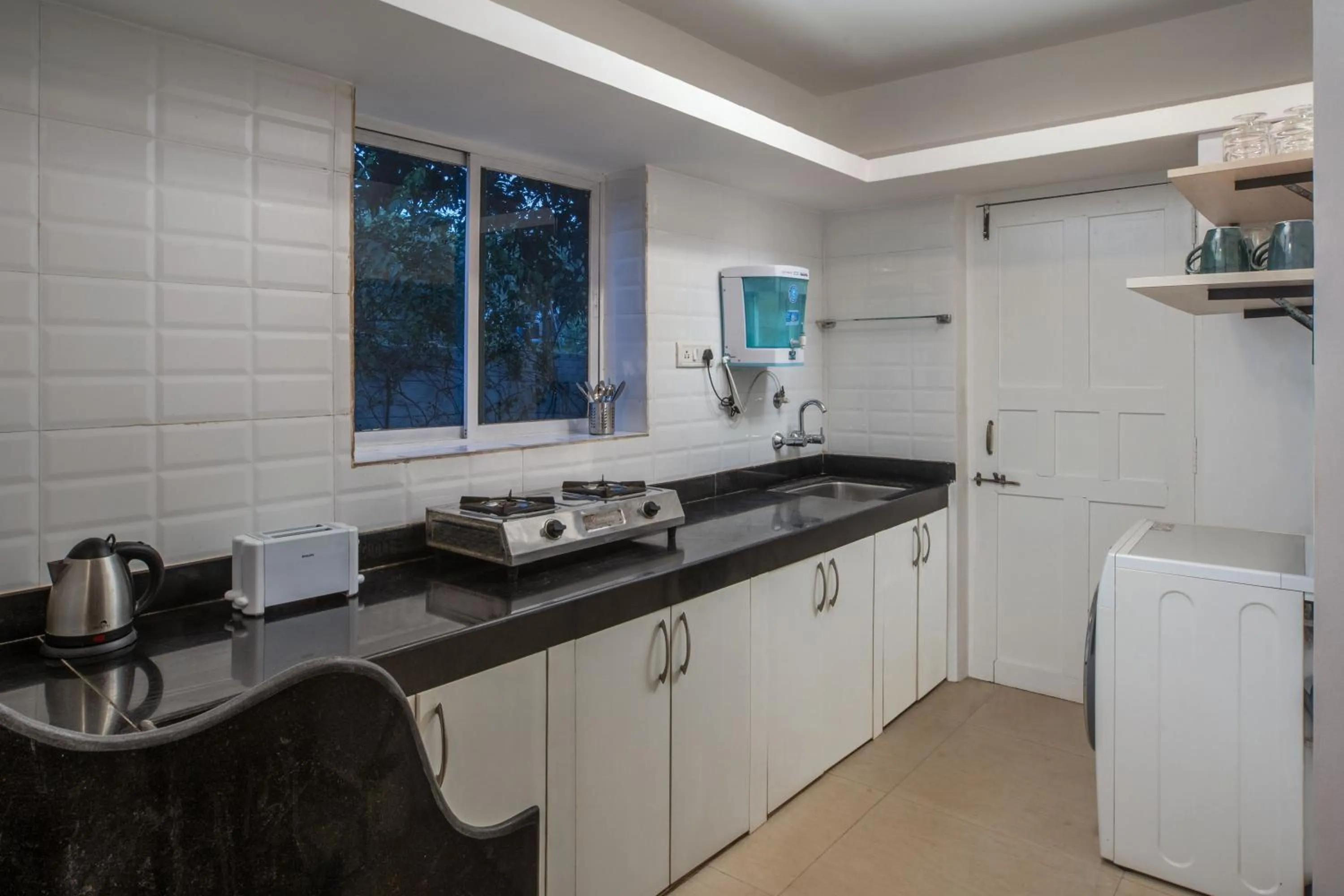 Kitchen or kitchenette in LaRiSa Resort, Morjim