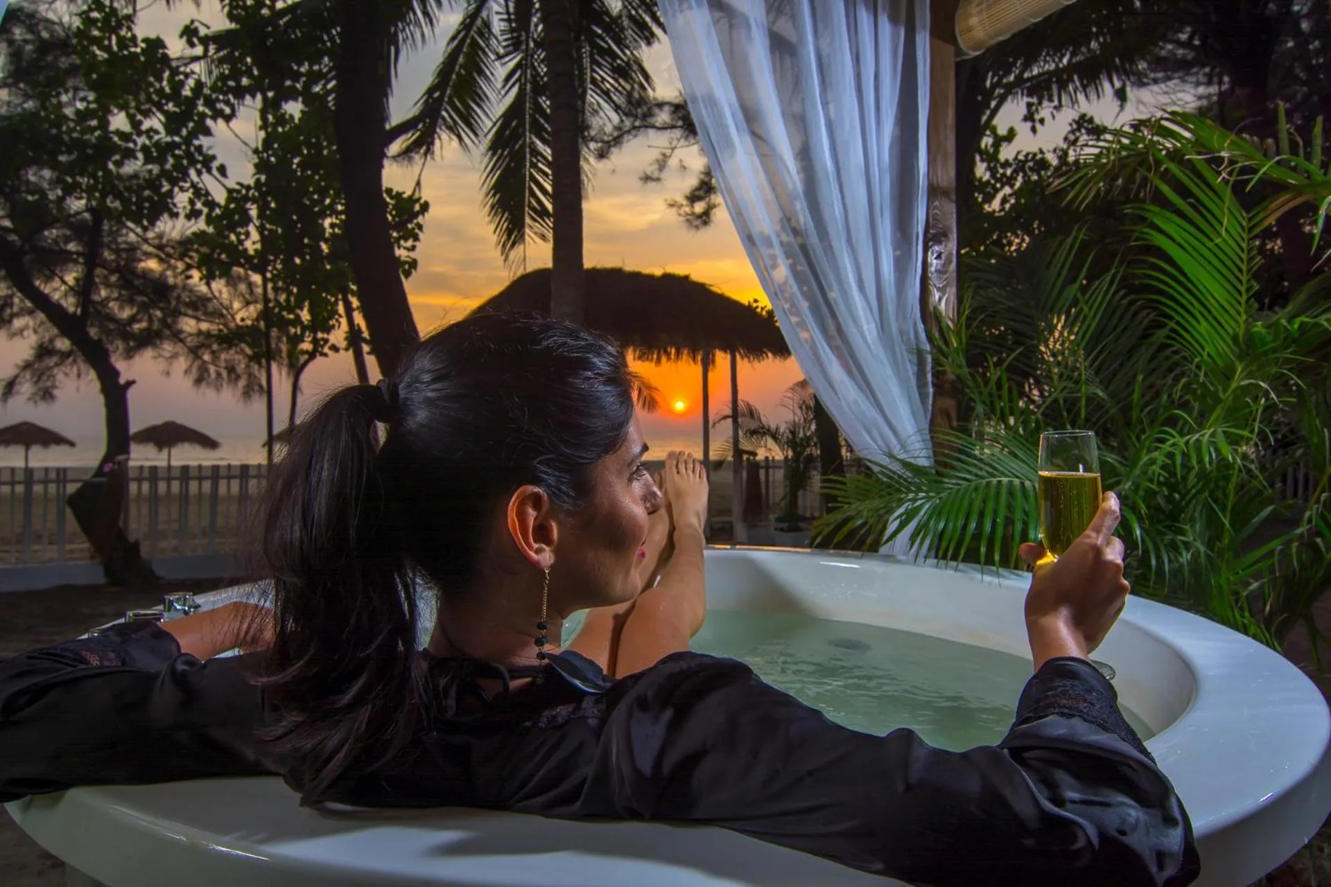 View (from property/room) in LaRiSa Resort, Morjim