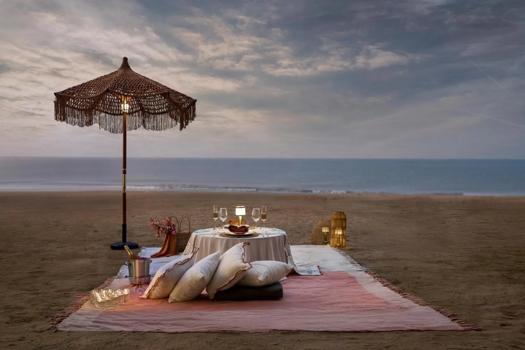 Beach in LaRiSa Resort, Morjim