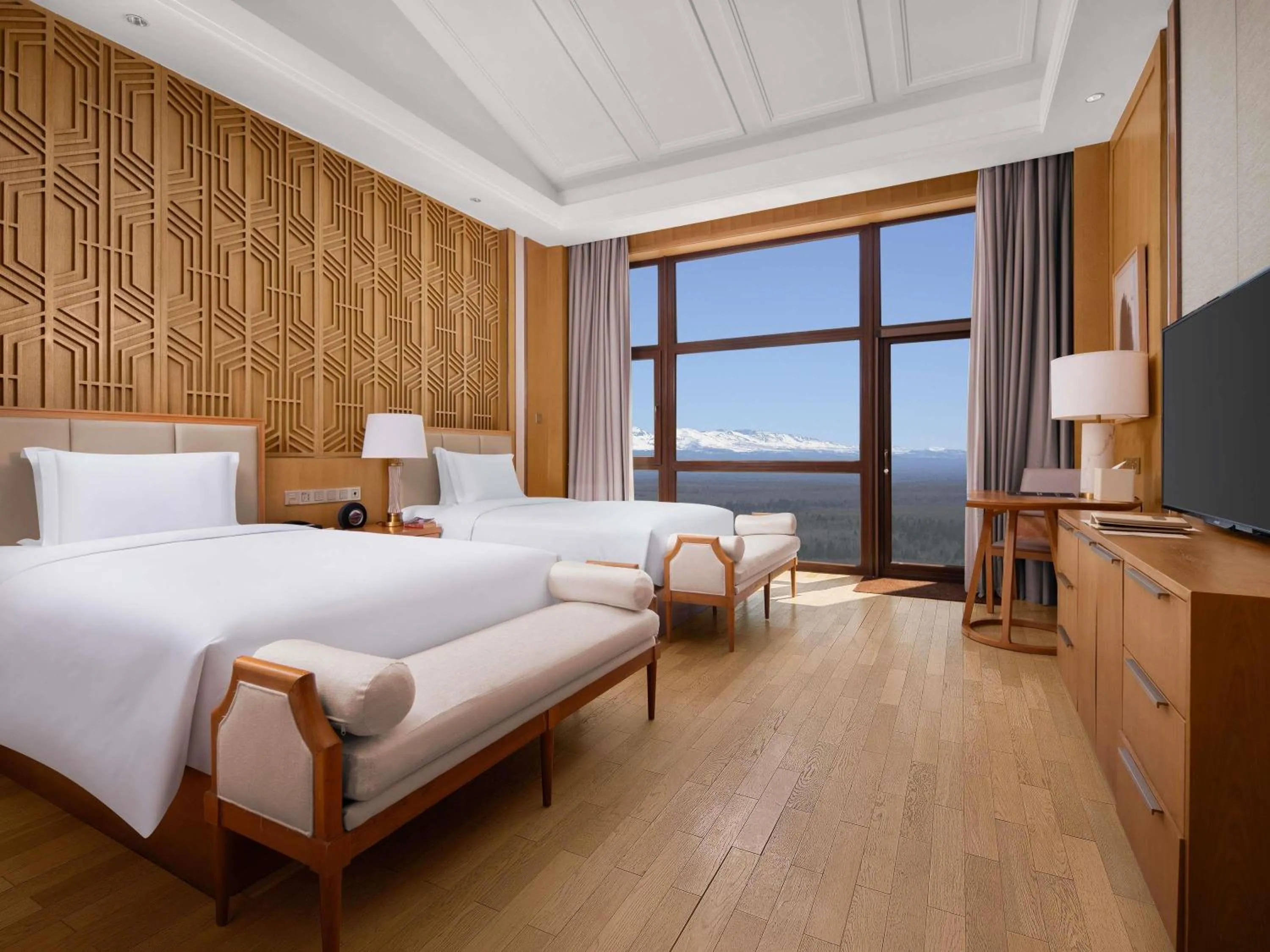 Bedroom in The View Hotel Changbai Mountain - MGallery Collection