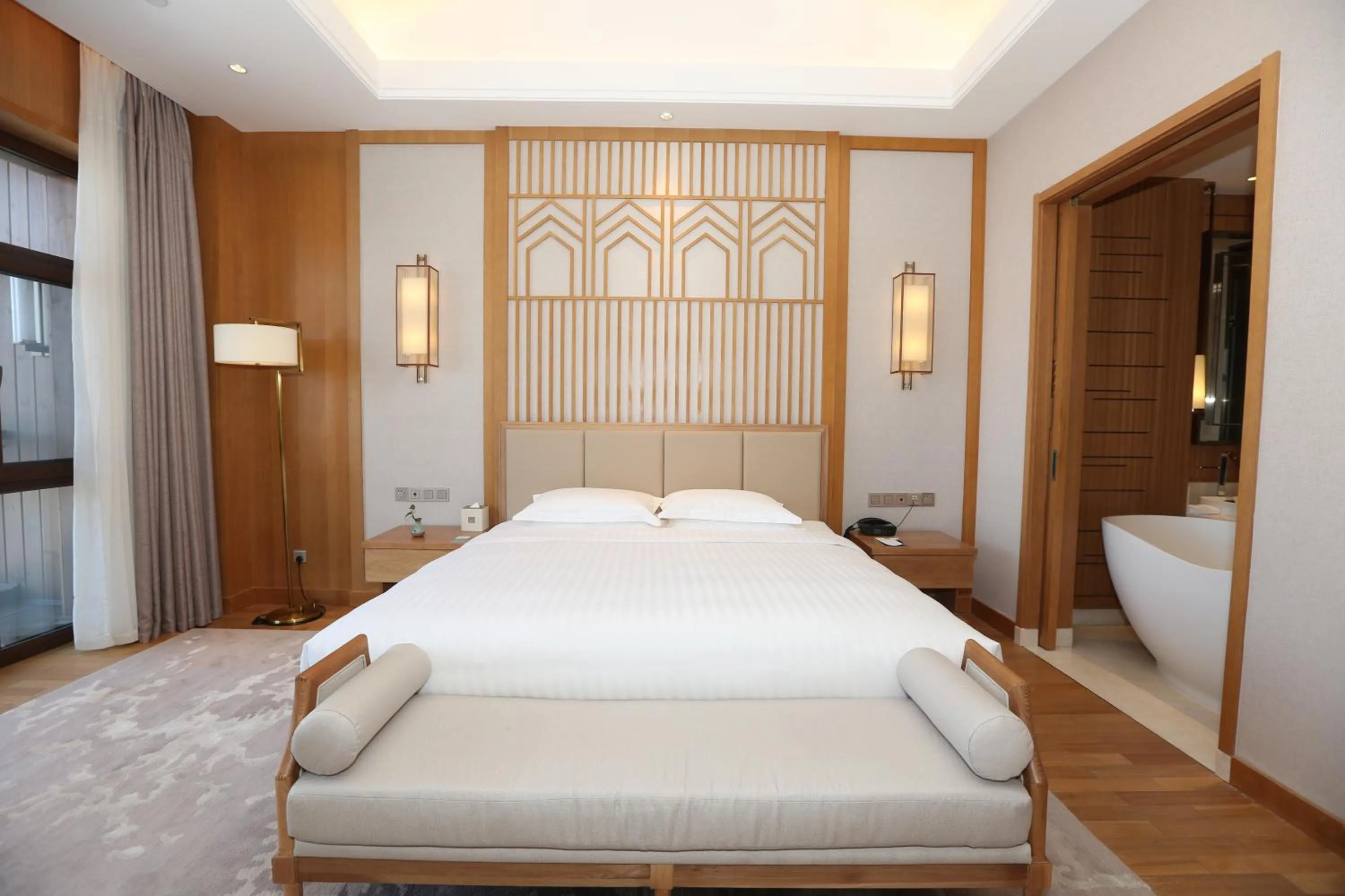 Bed in The View Hotel Changbai Mountain - MGallery Collection