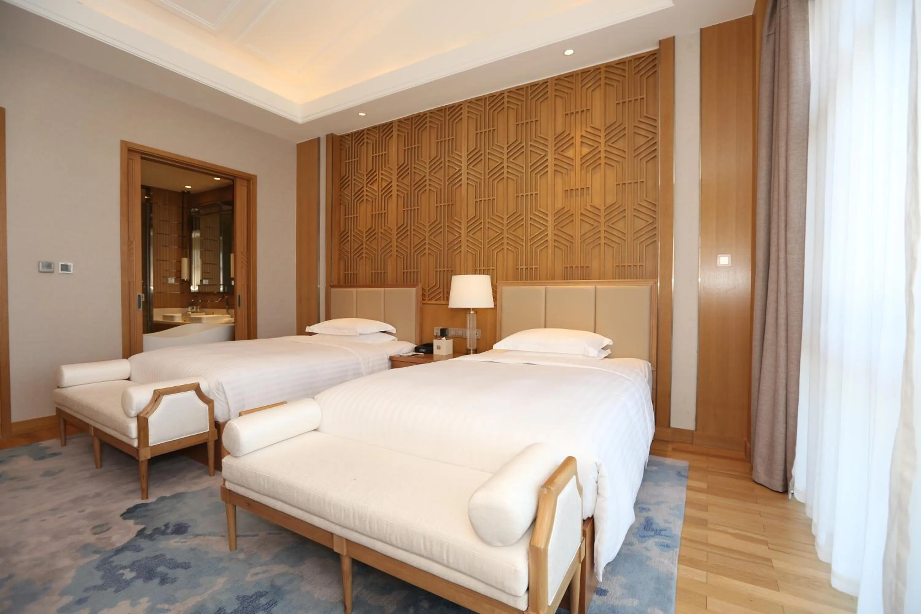 Bed in The View Hotel Changbai Mountain - MGallery Collection