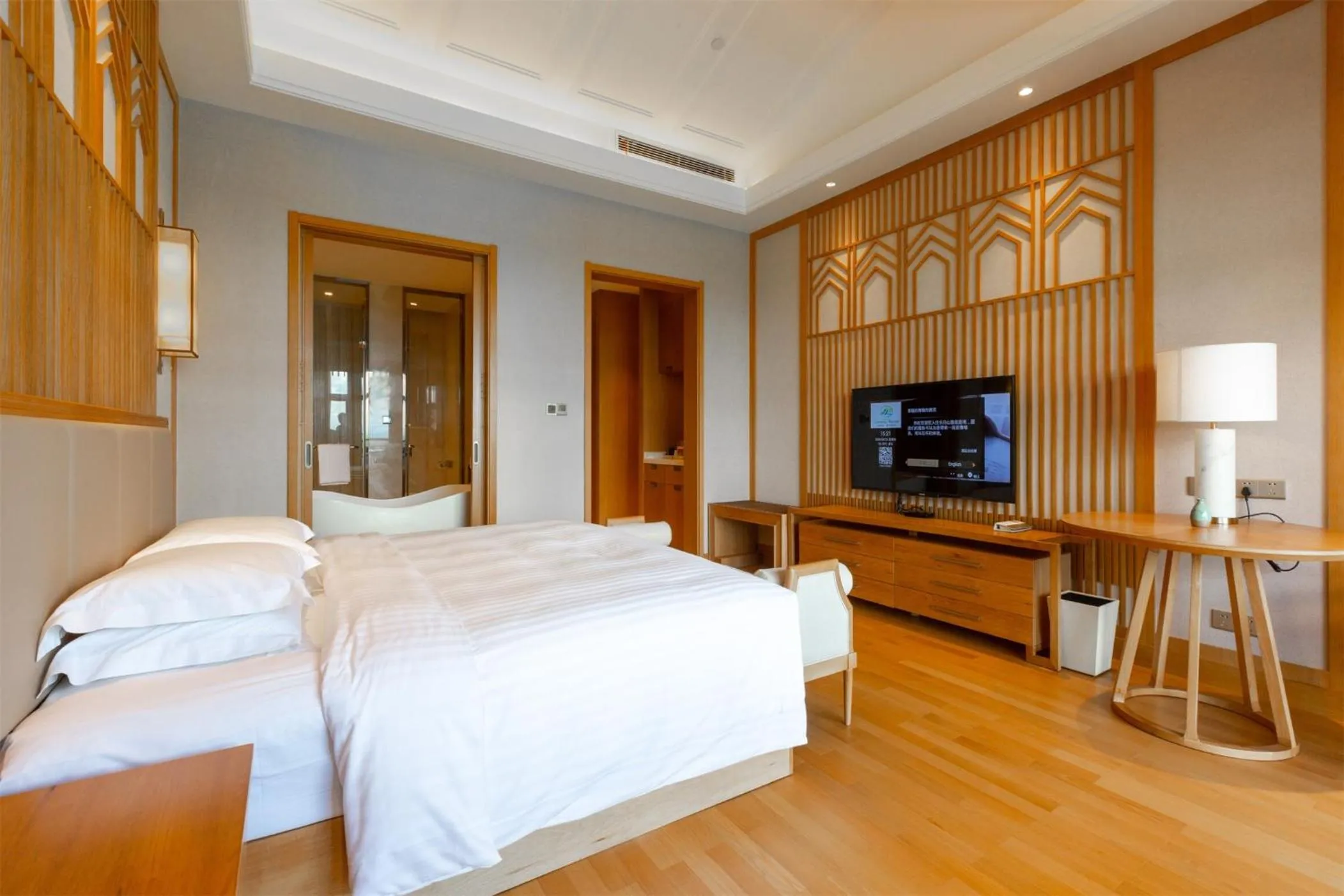 Bed in The View Hotel Changbai Mountain - MGallery Collection