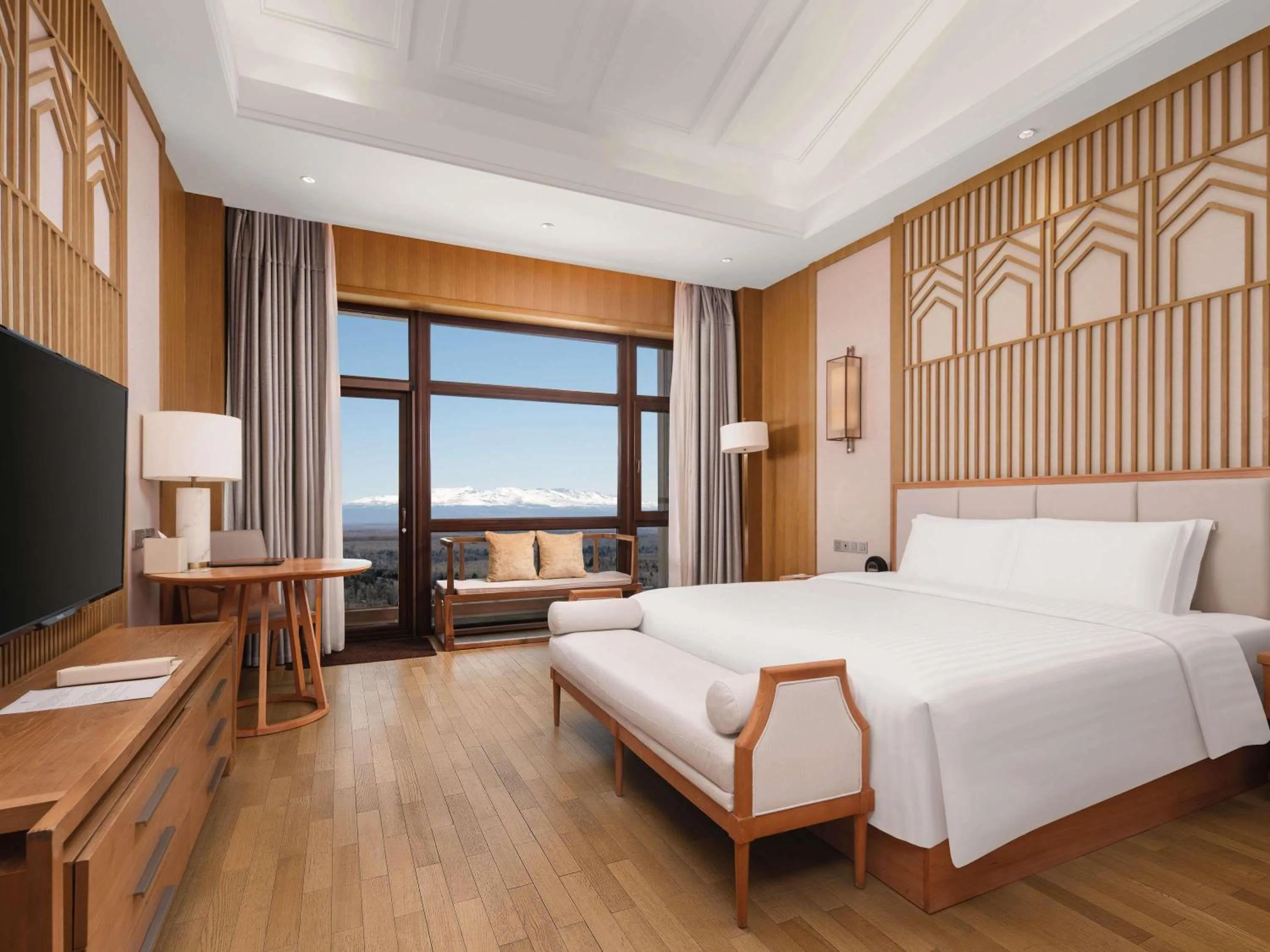 Bedroom in The View Hotel Changbai Mountain - MGallery Collection