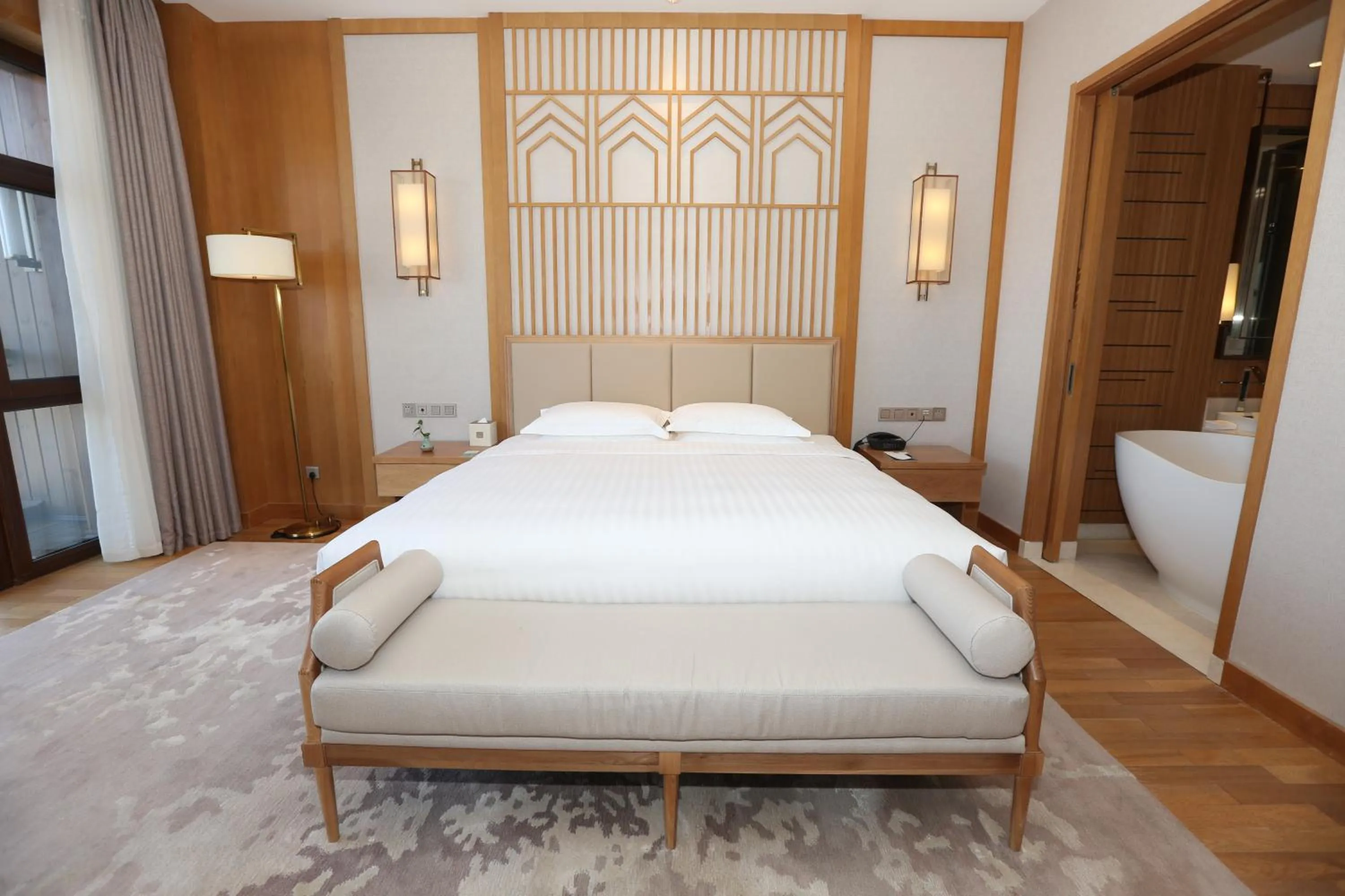 Bed in The View Hotel Changbai Mountain - MGallery Collection