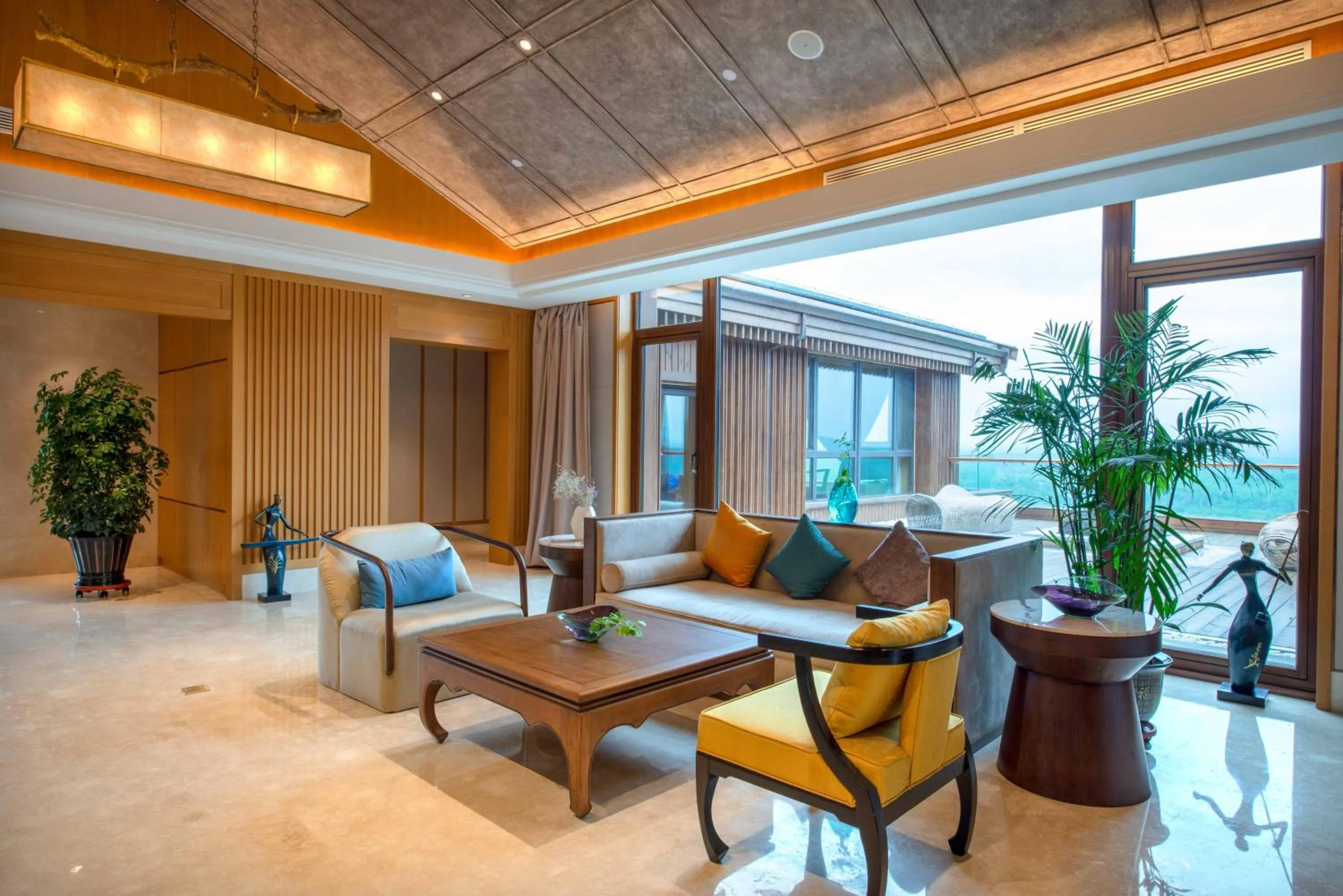 Living room in The View Hotel Changbai Mountain - MGallery Collection