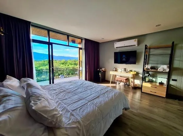 Bed in The Sunnery Ville