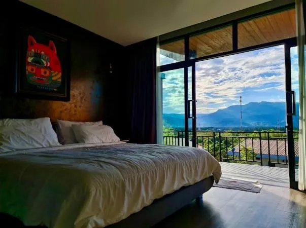 Bed in The Sunnery Ville