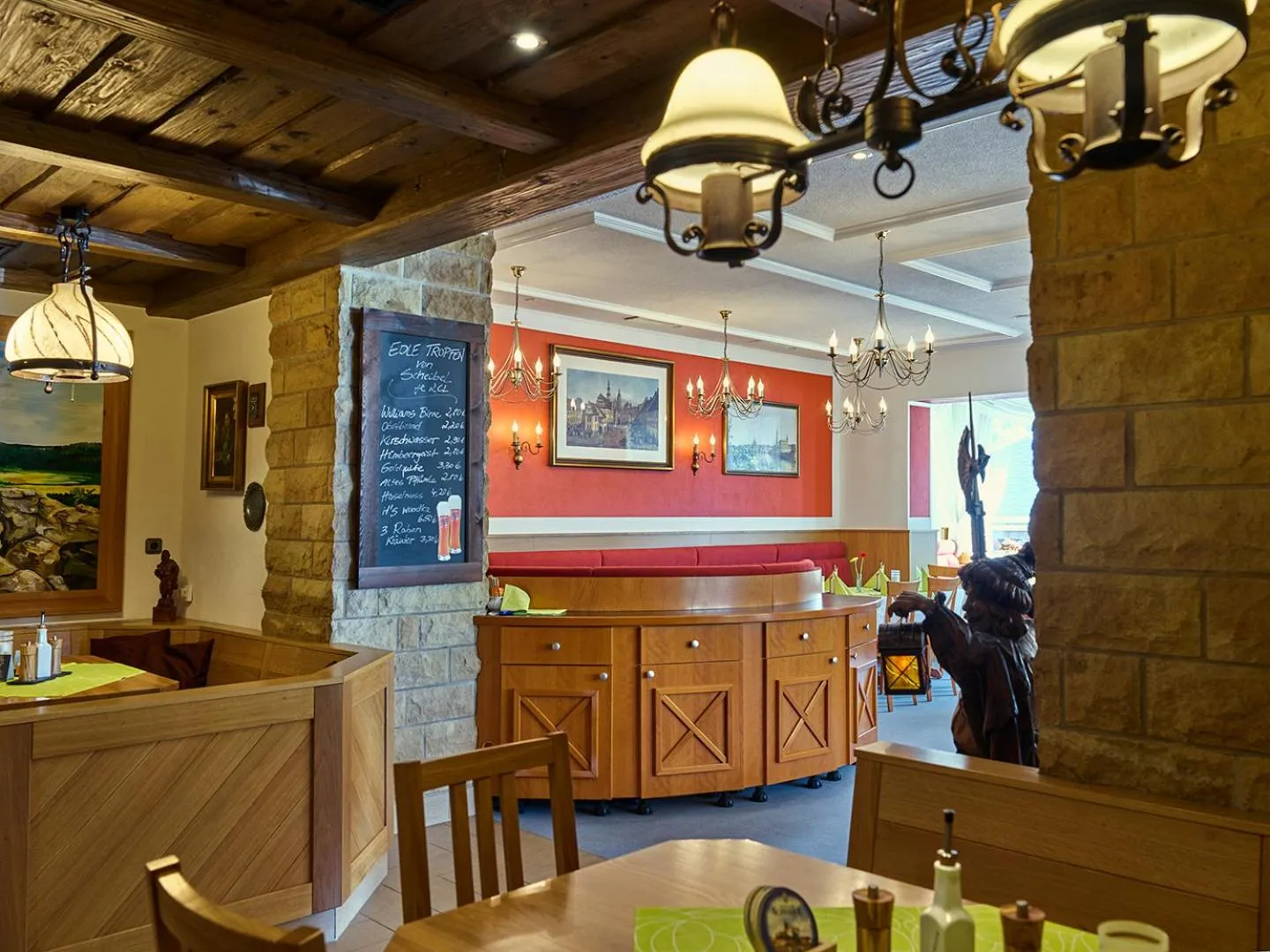 Restaurant/places to eat in Hotel Elbparadies