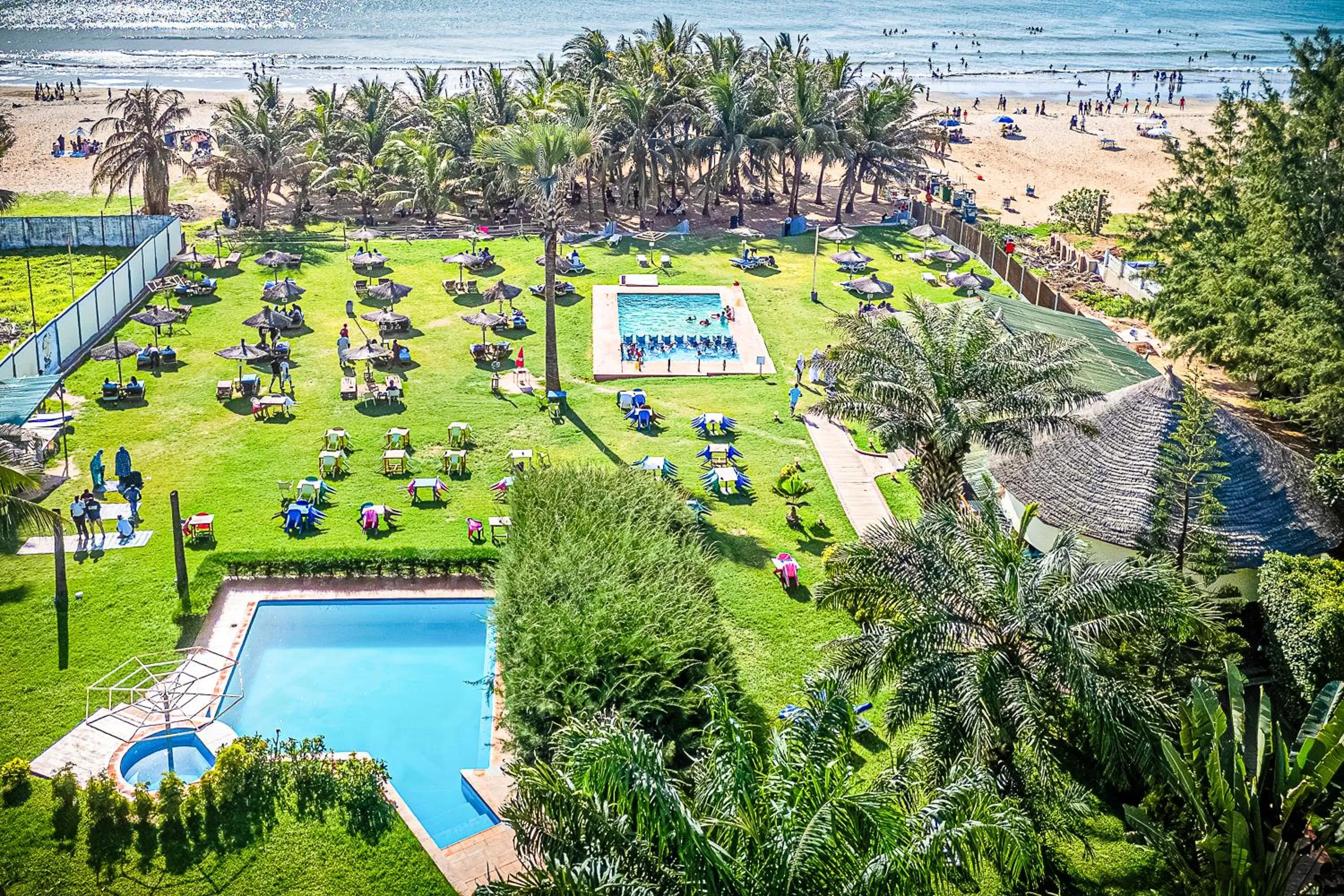 Garden in Kasumai Beach Resort