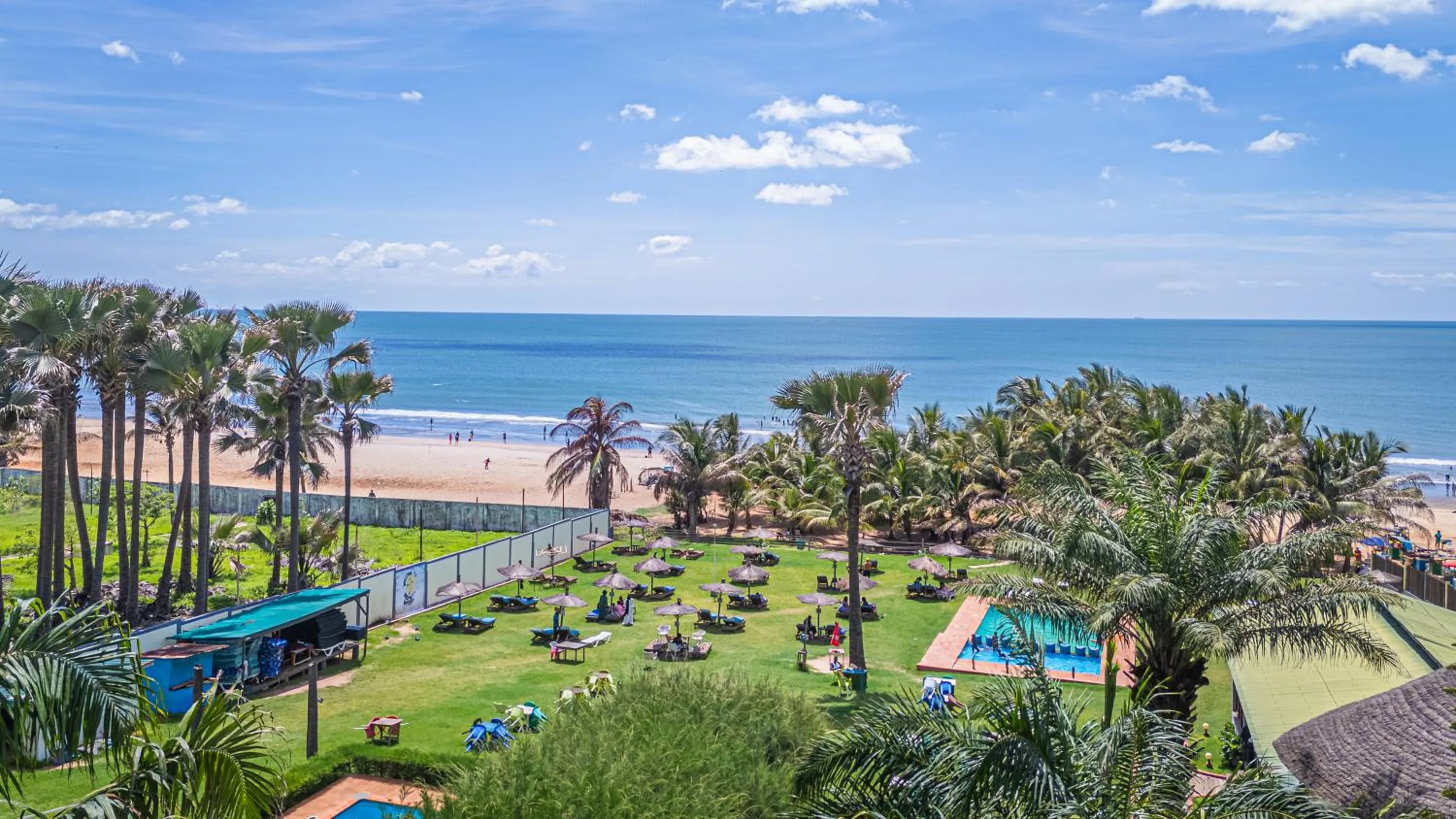 Natural landscape in Kasumai Beach Resort