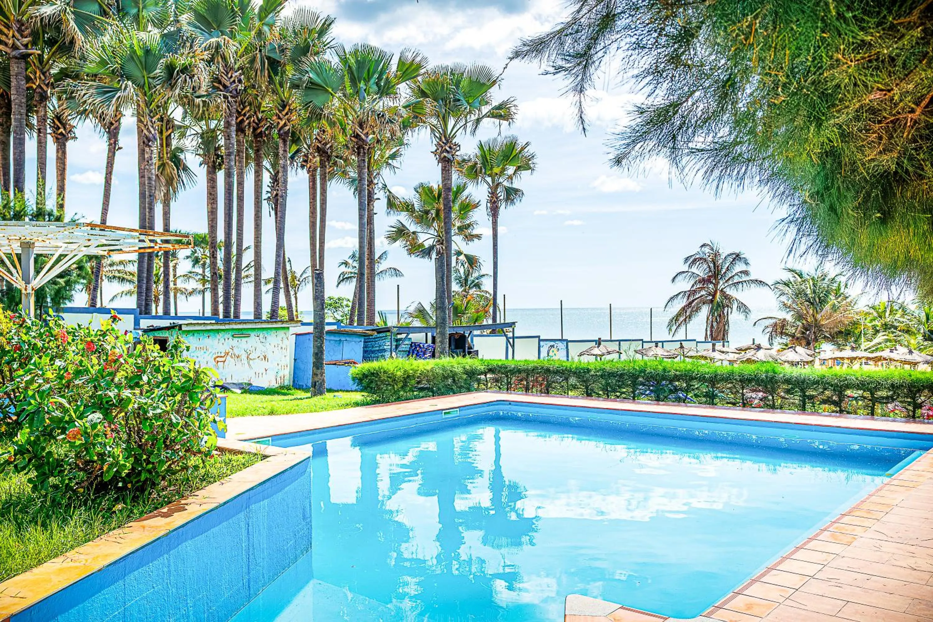 Natural landscape in Kasumai Beach Resort