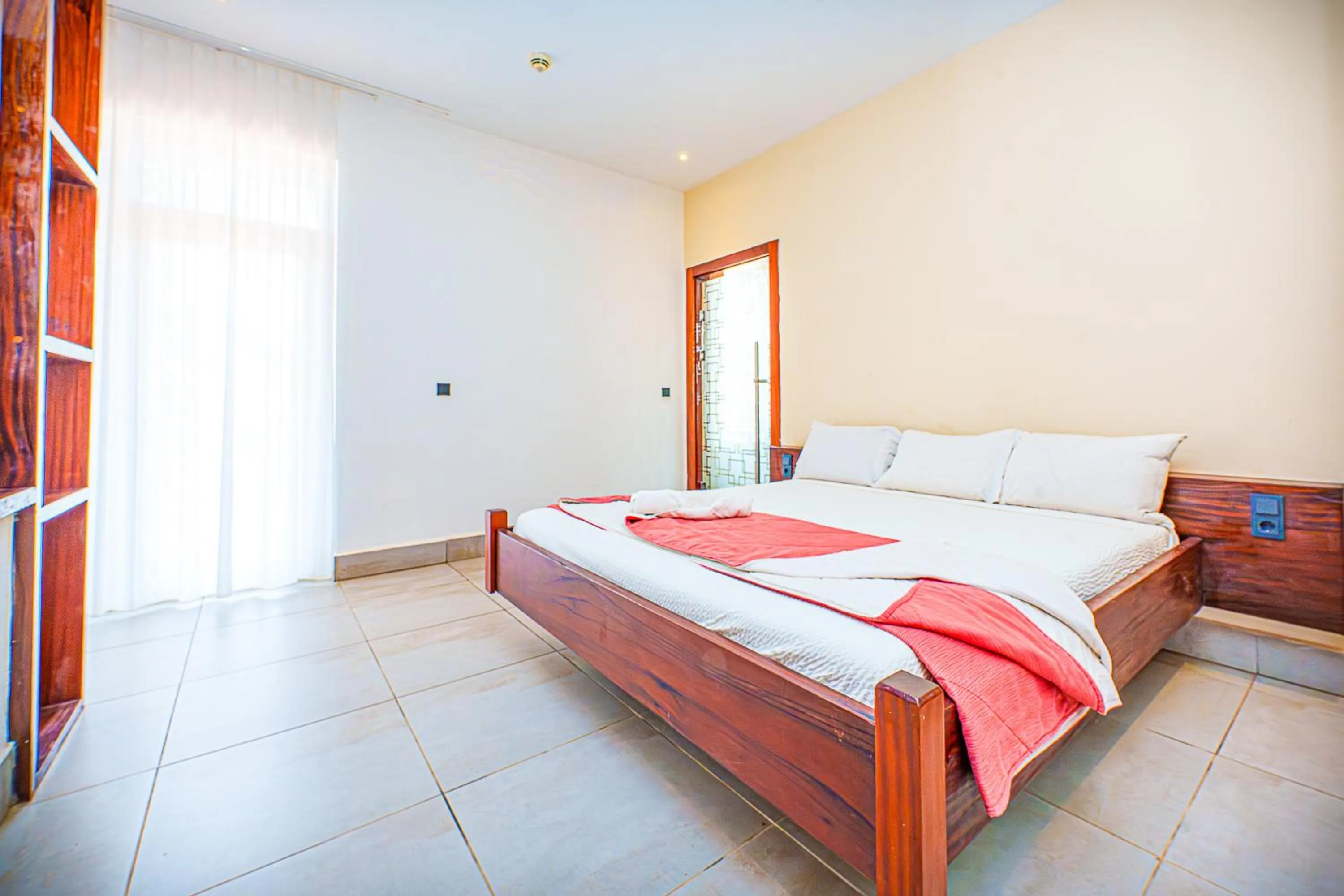 Bedroom in Kasumai Beach Resort