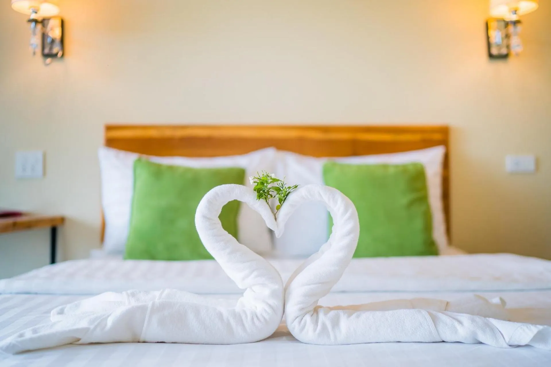 Bed in Tontan Resort Cha-am