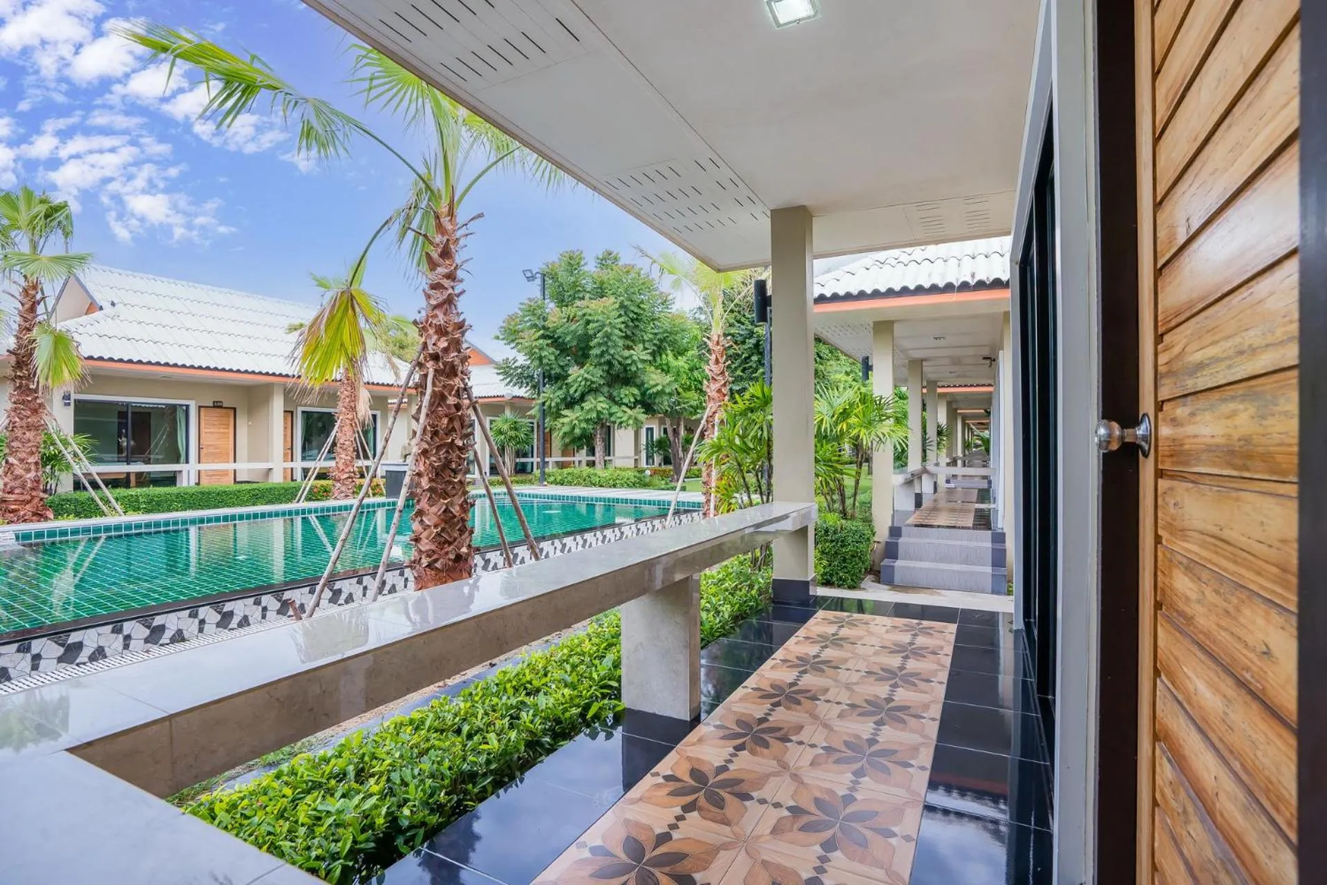 Facade/entrance in Tontan Resort Cha-am