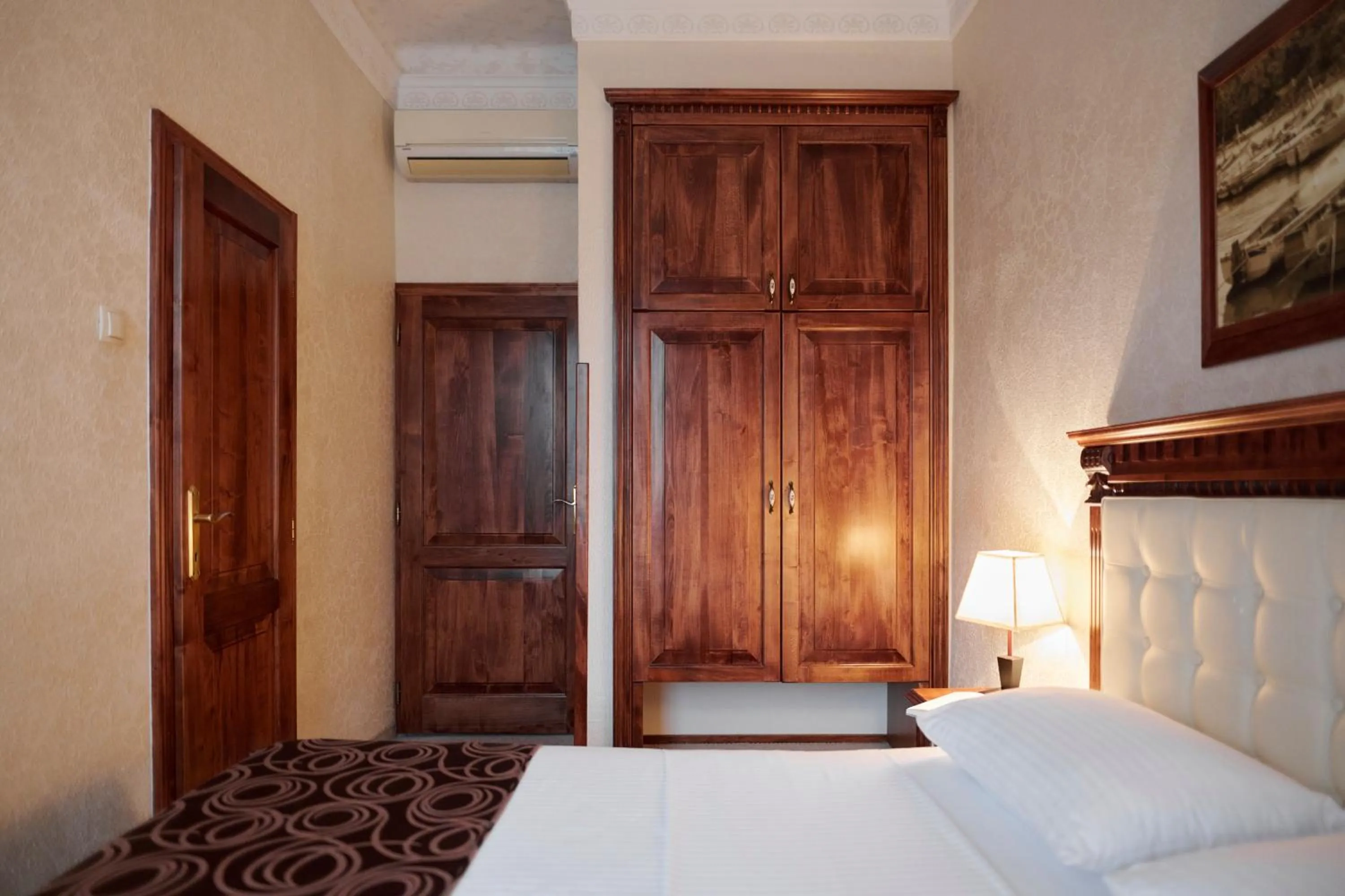 Bedroom, Bed in Hotel Villa Schubert