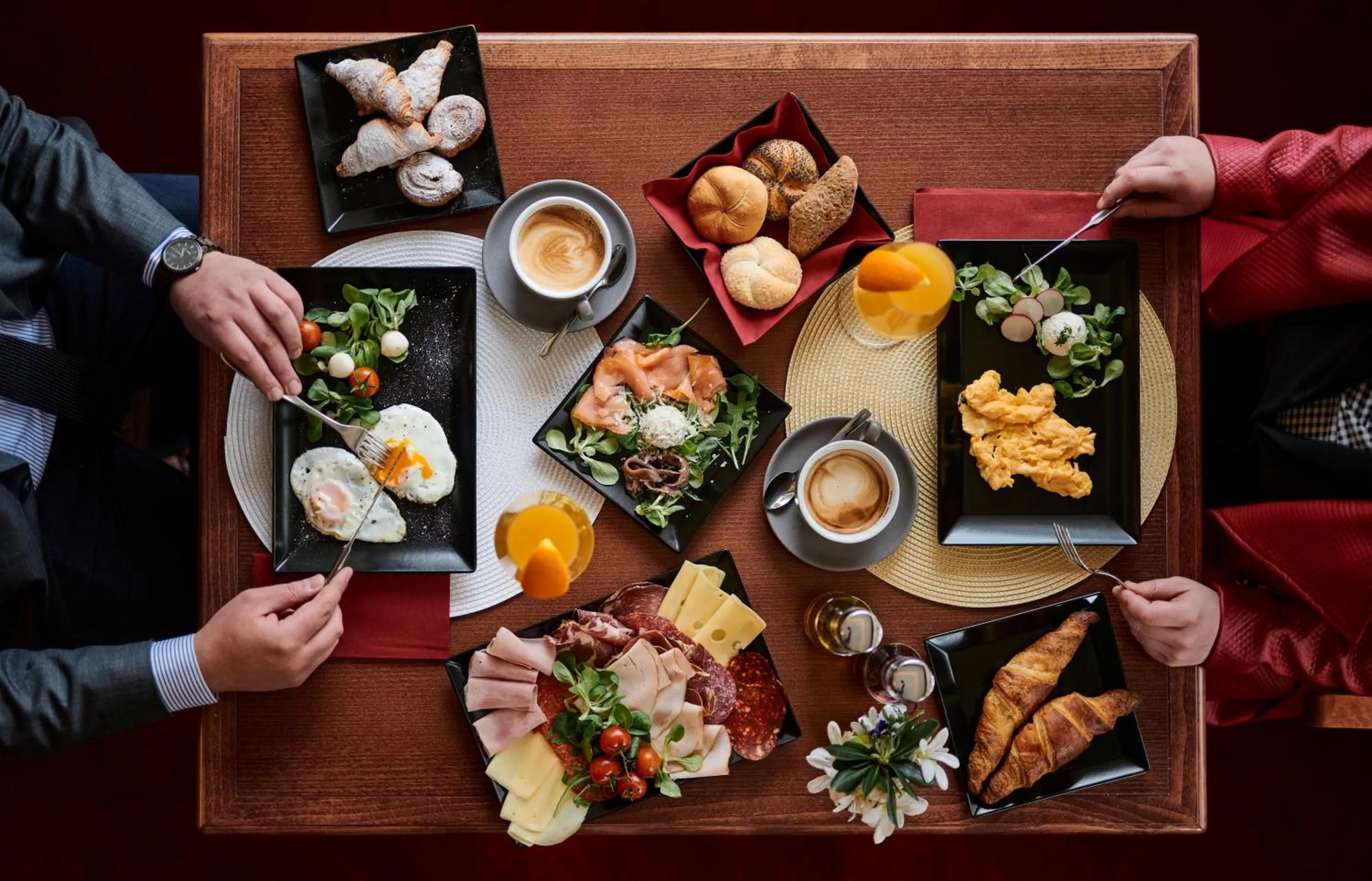 Breakfast in Hotel Villa Schubert