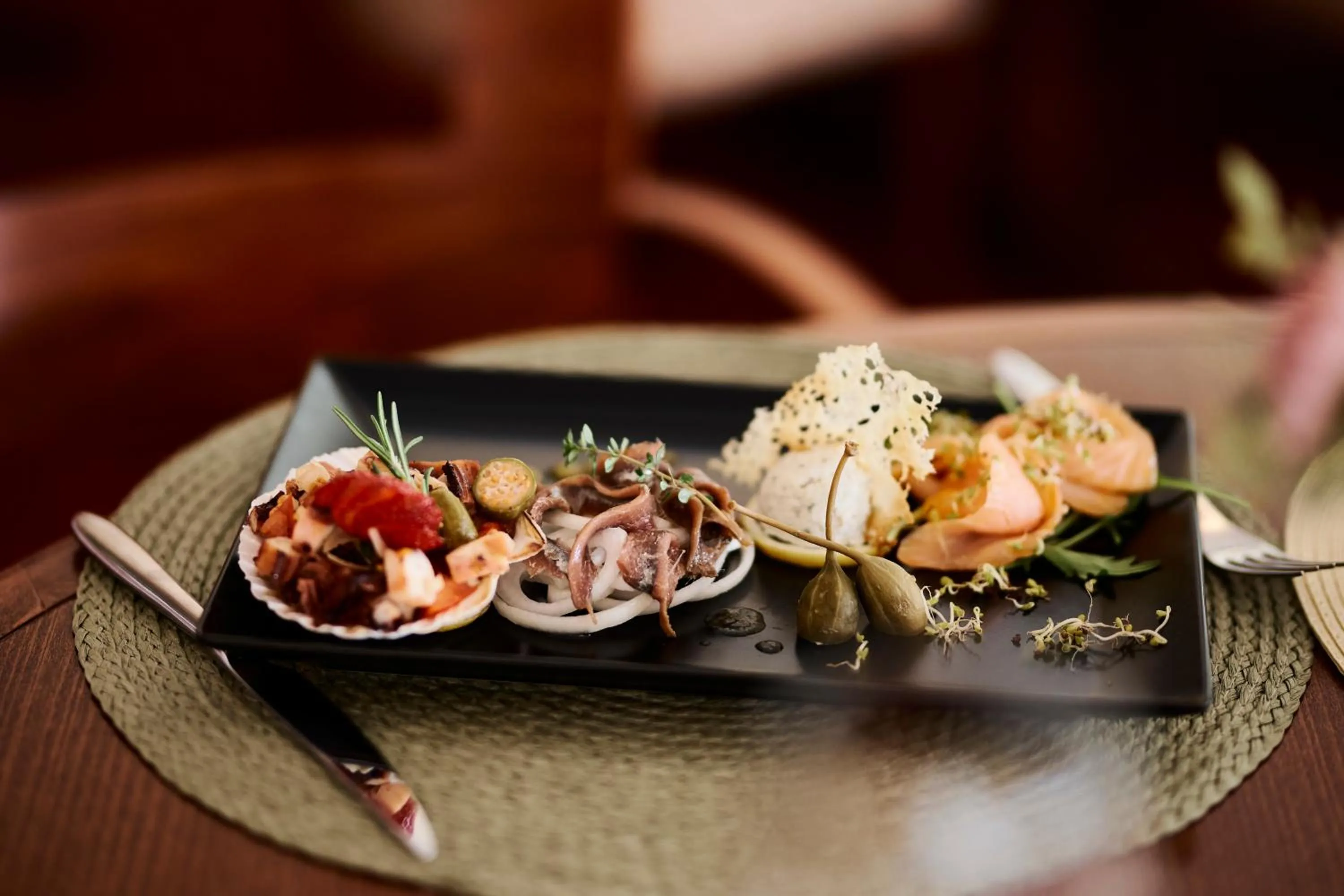 Food in Hotel Villa Schubert