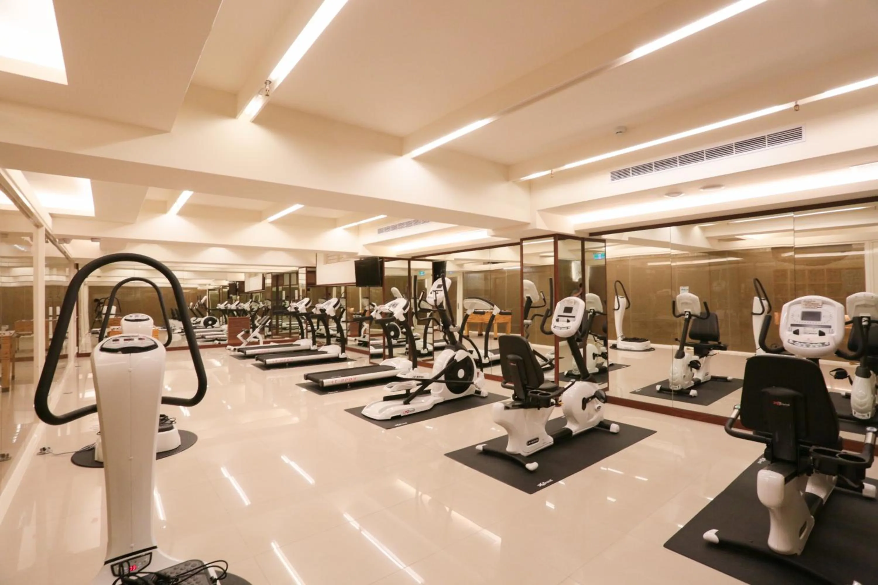 Fitness centre/facilities in Shandori Hotel
