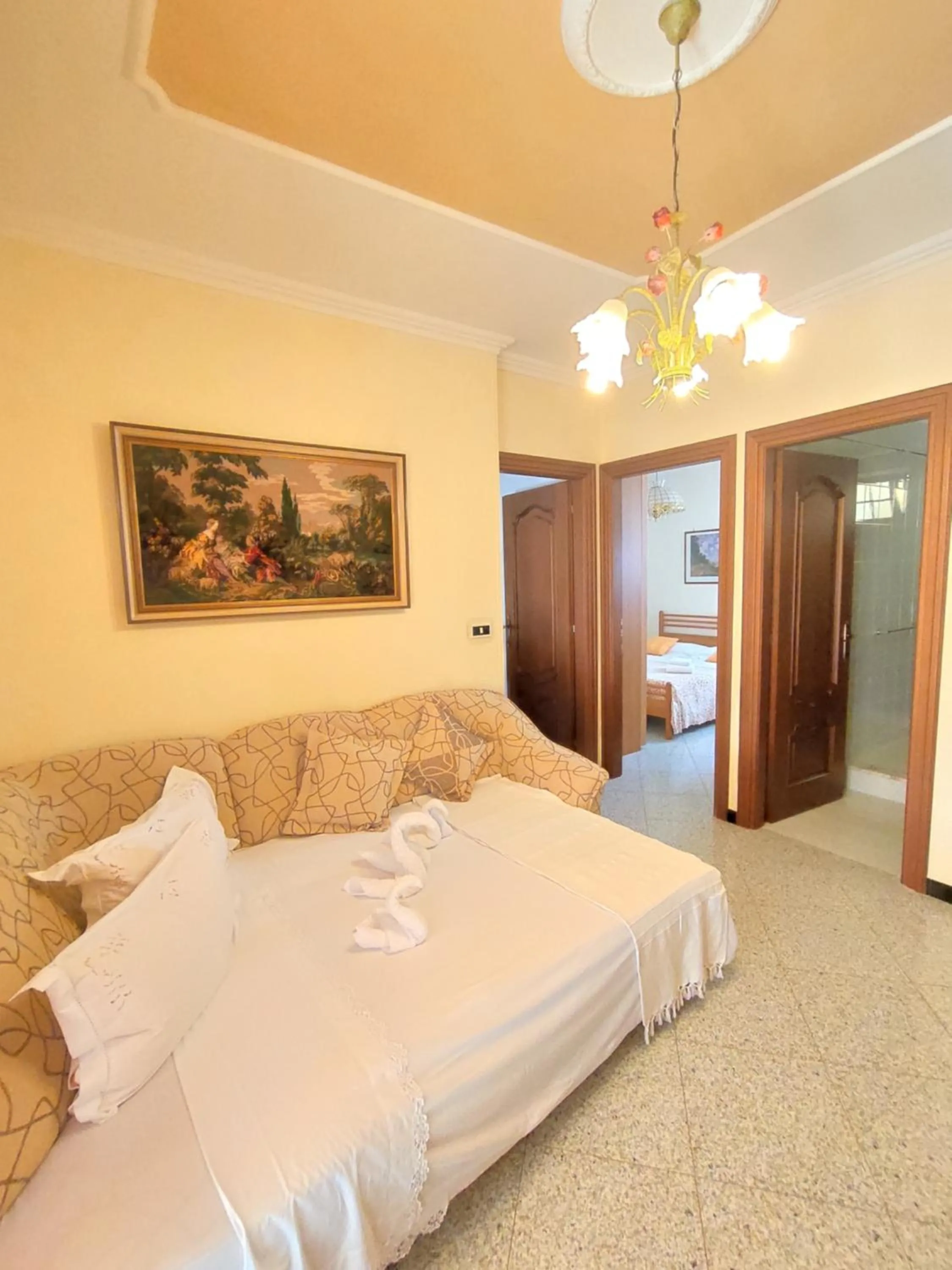 Bed in Apartment da Rosa