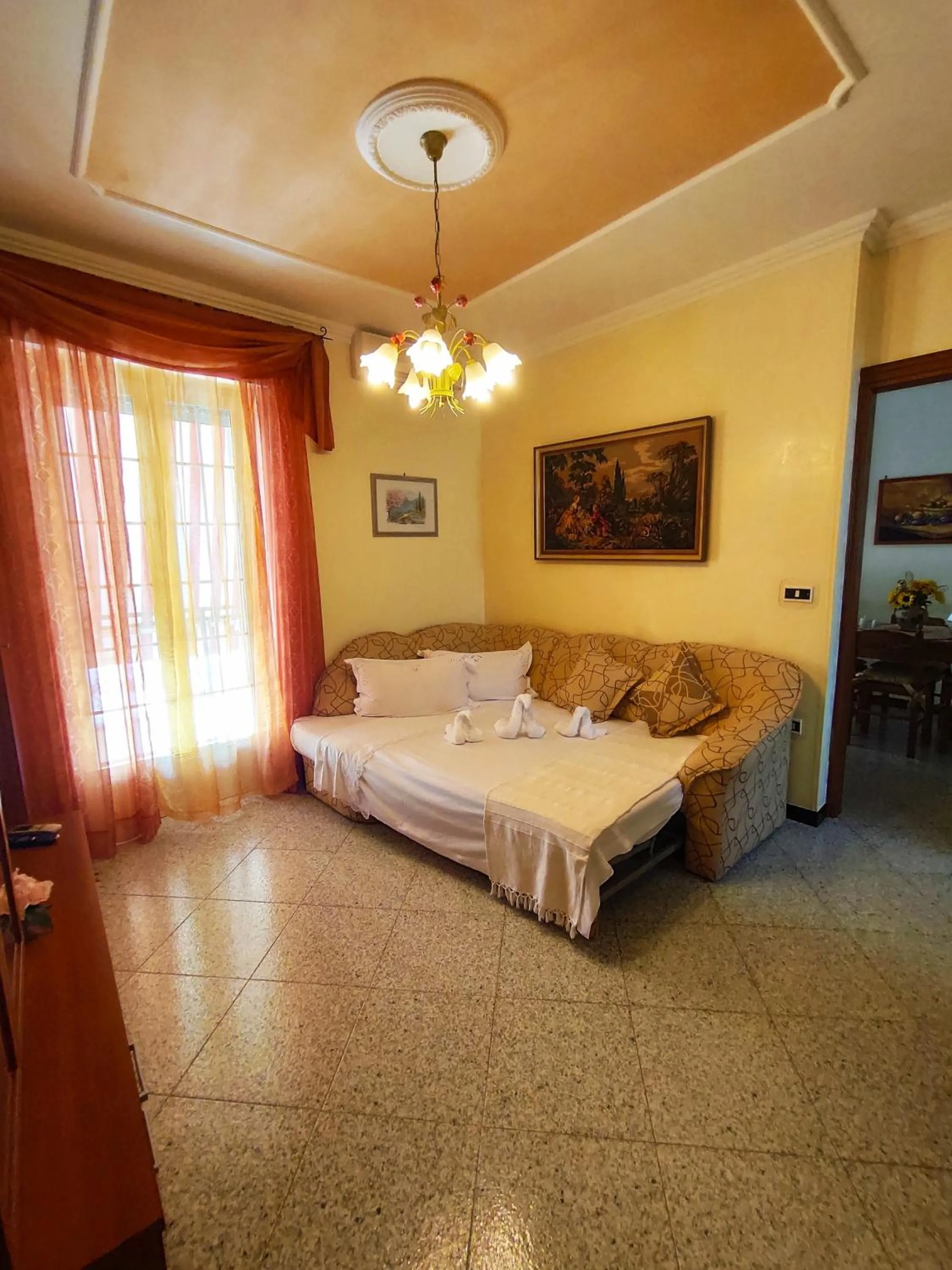 Bed in Apartment da Rosa