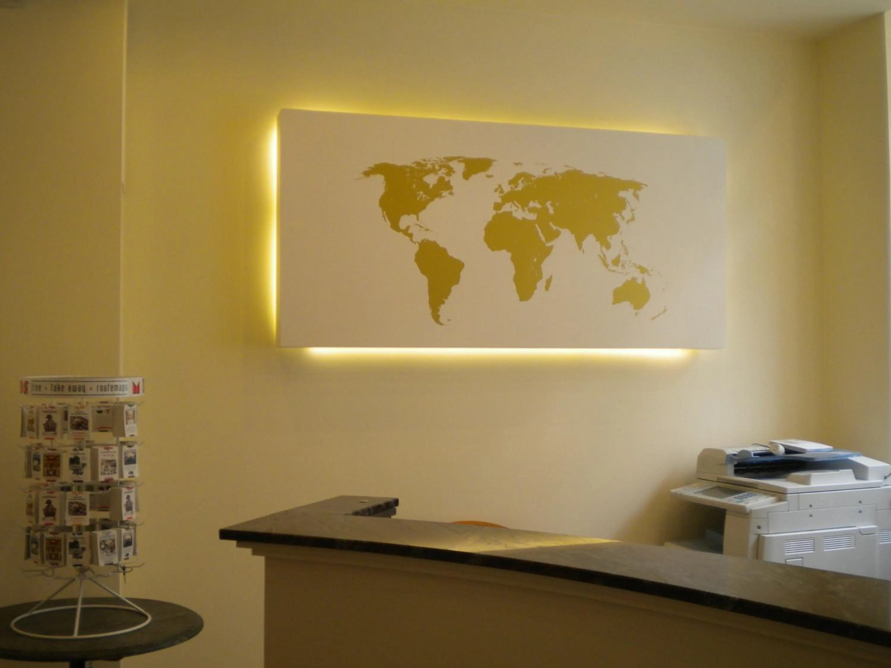 Lobby or reception in Hotel Queen Mary