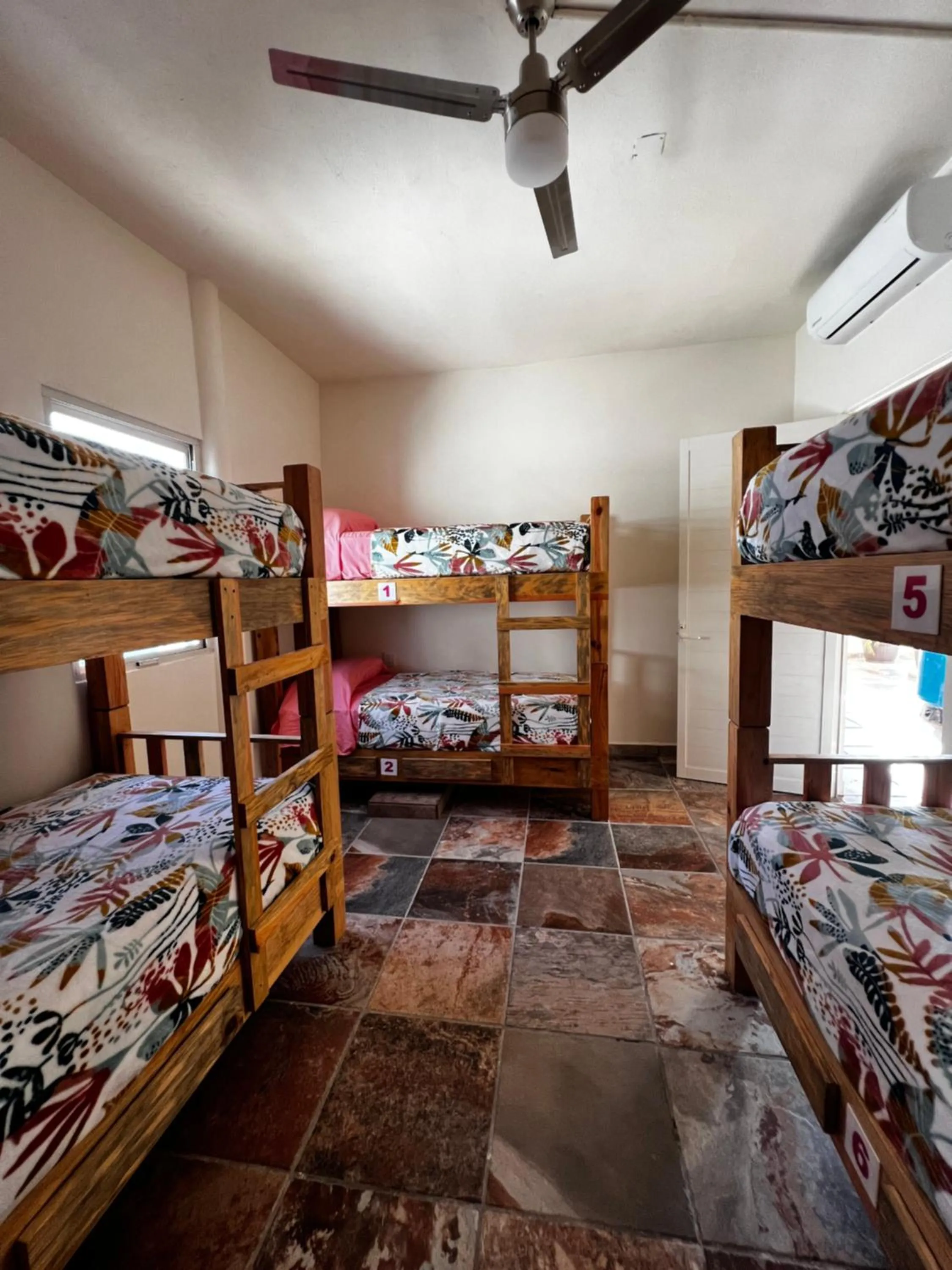 Bed in Hostal Bucerias