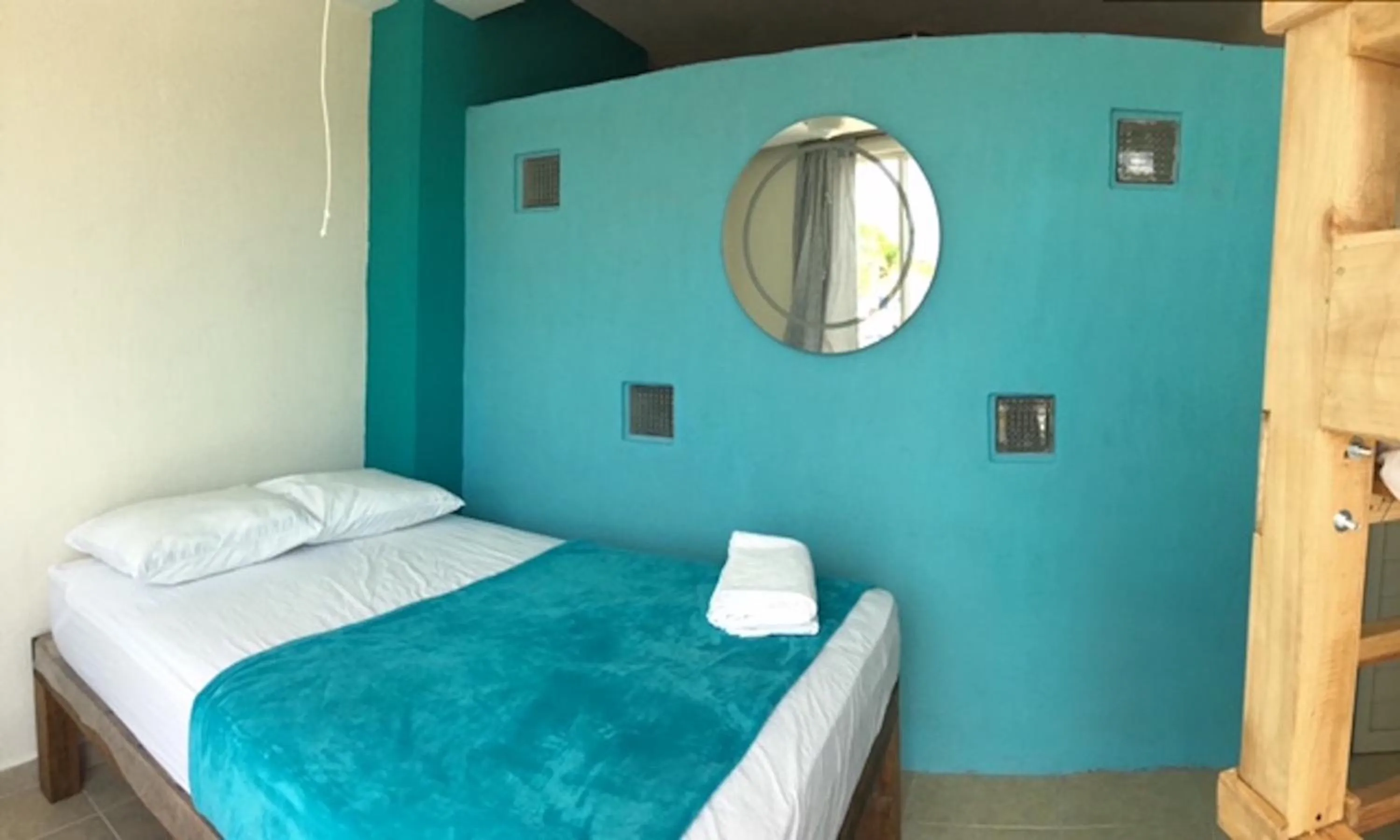 Bed in Hostal Bucerias