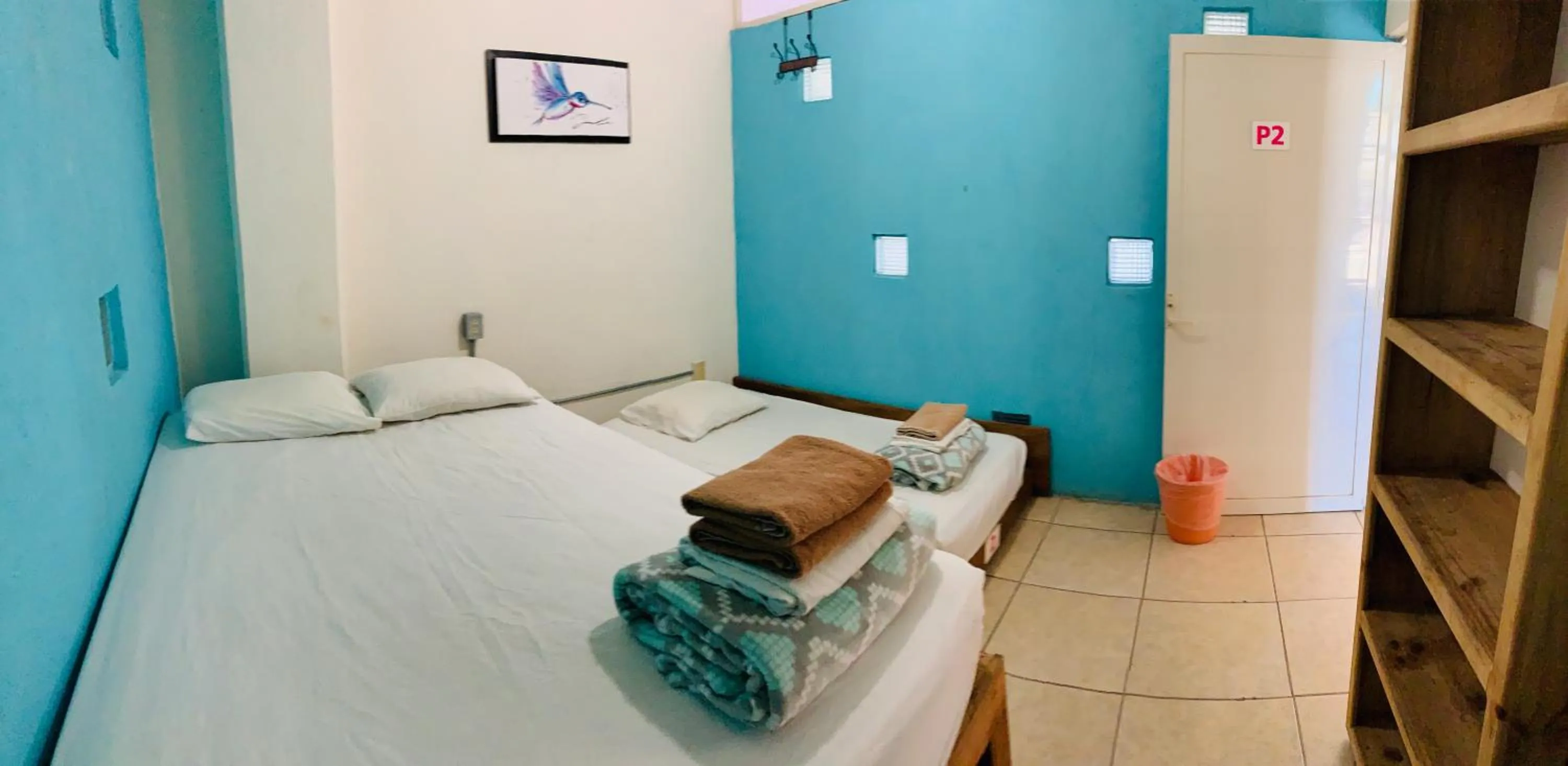 Bed in Hostal Bucerias