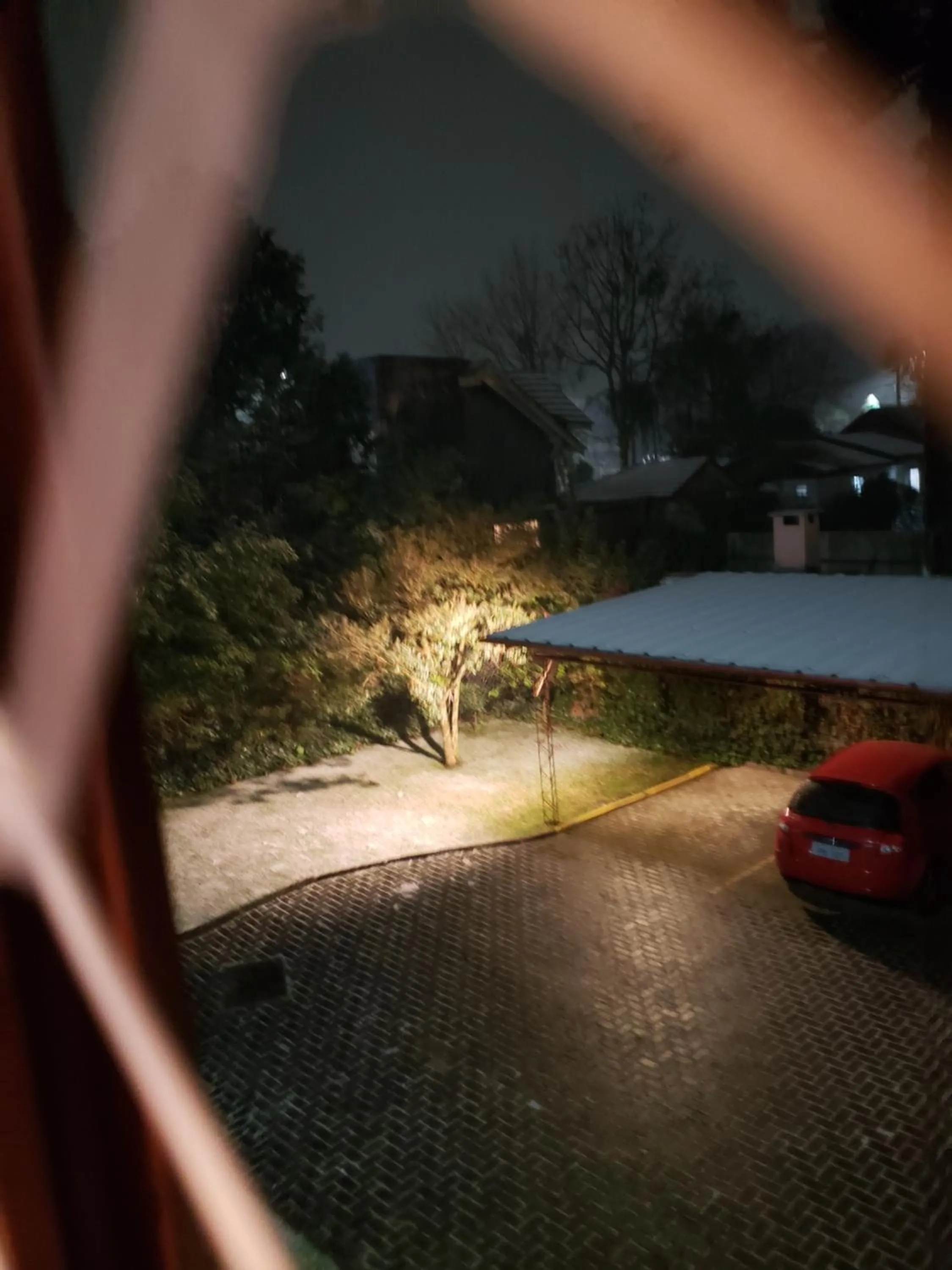 Inner courtyard view in Apartamento Flor de Canela