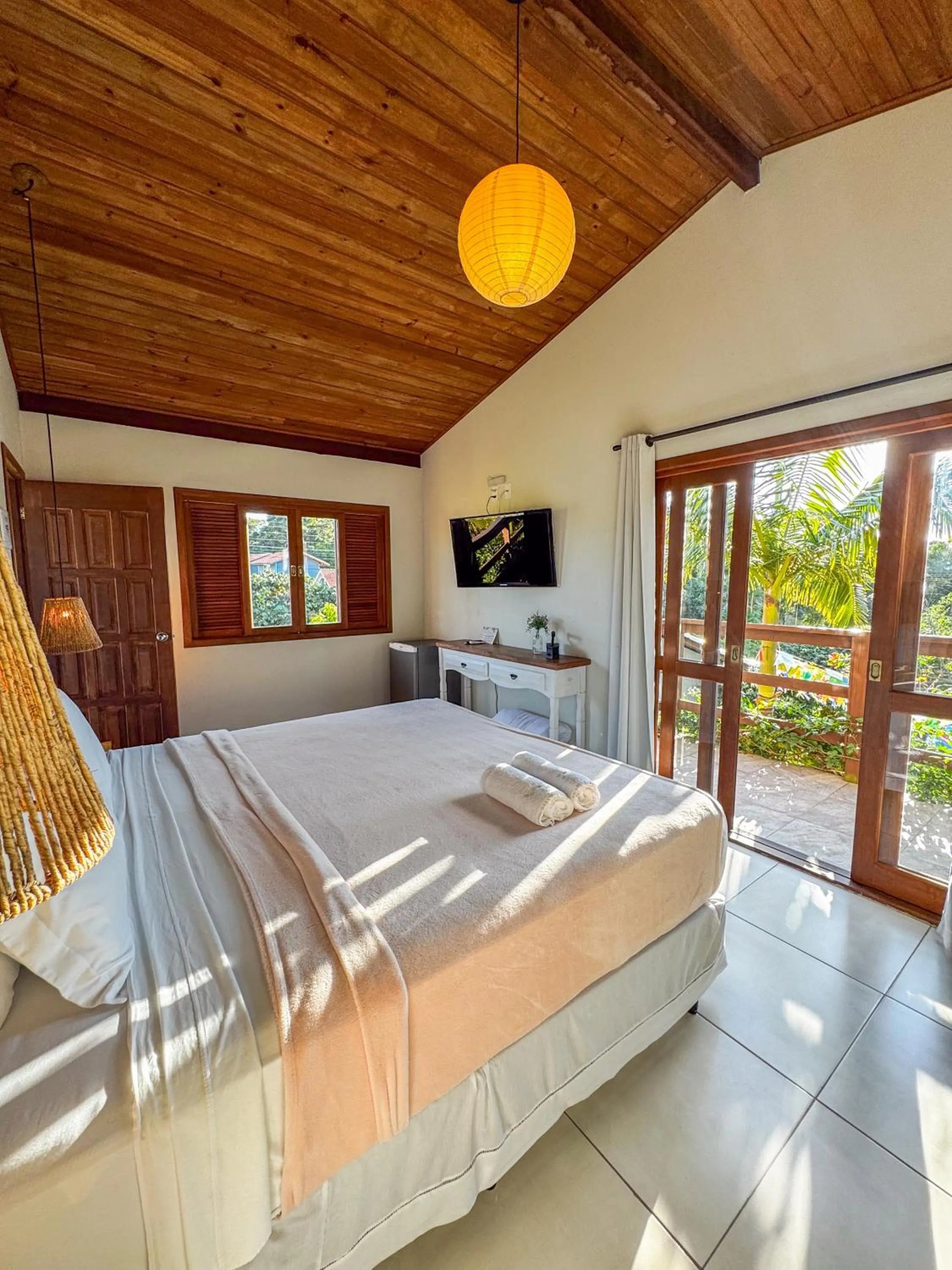 Bedroom, Bed in Pousada Lagoa do Rosa