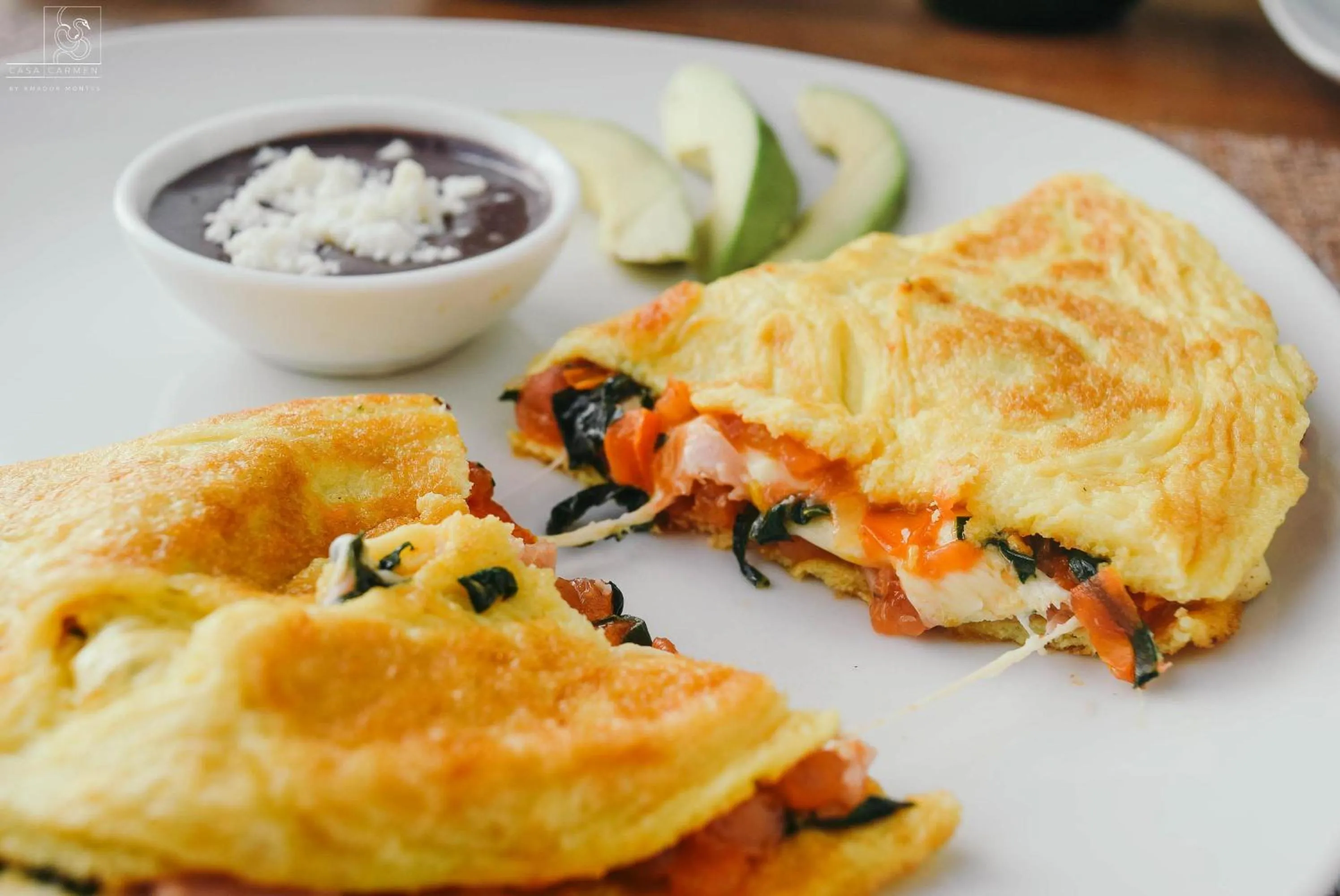 Food and drinks in Casa Carmen Reforma