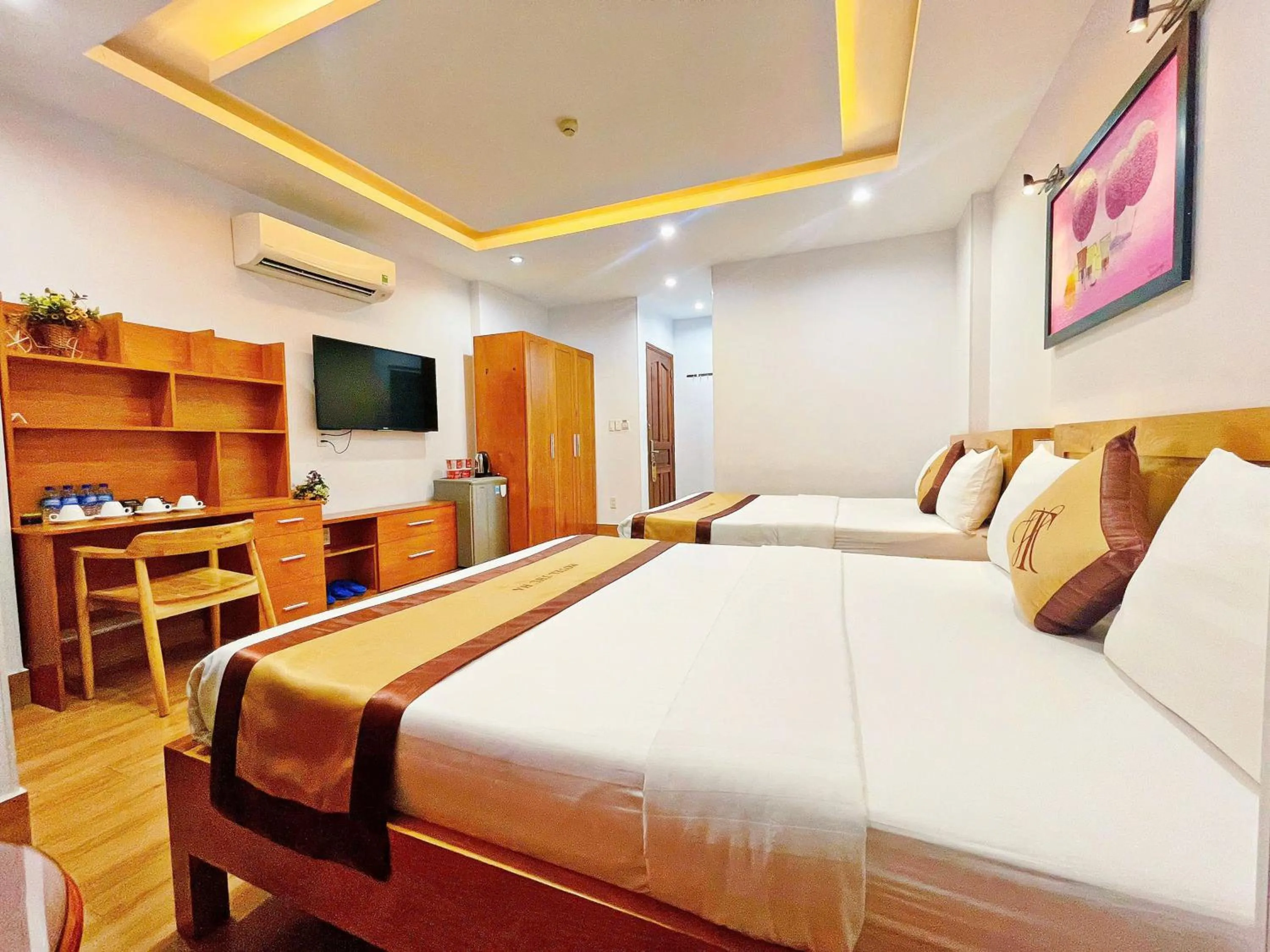 Bedroom, Bed in Thu Ha Airport Hotel