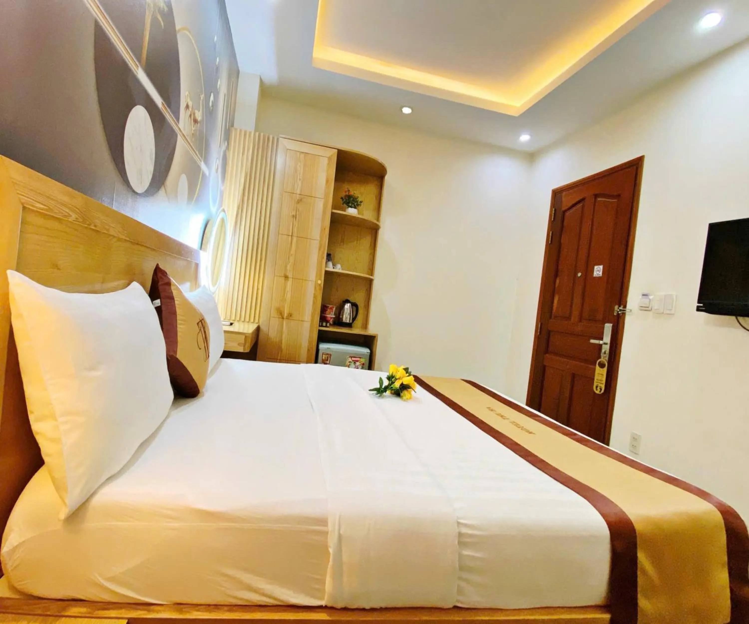 Photo of the whole room, Bed in Thu Ha Airport Hotel