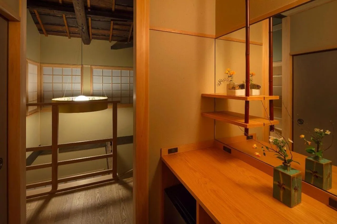 Bathroom in Ayaginu Machiya House