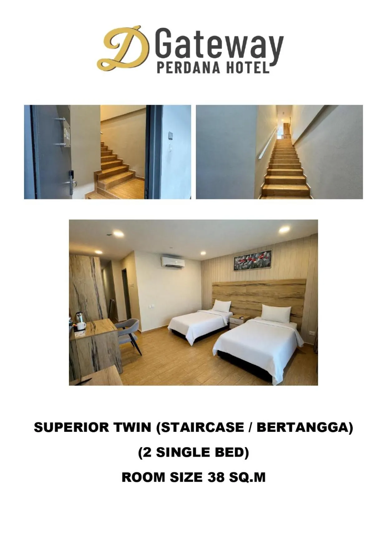 Decorative detail, Bed in D Gateway Perdana Hotel Bangi