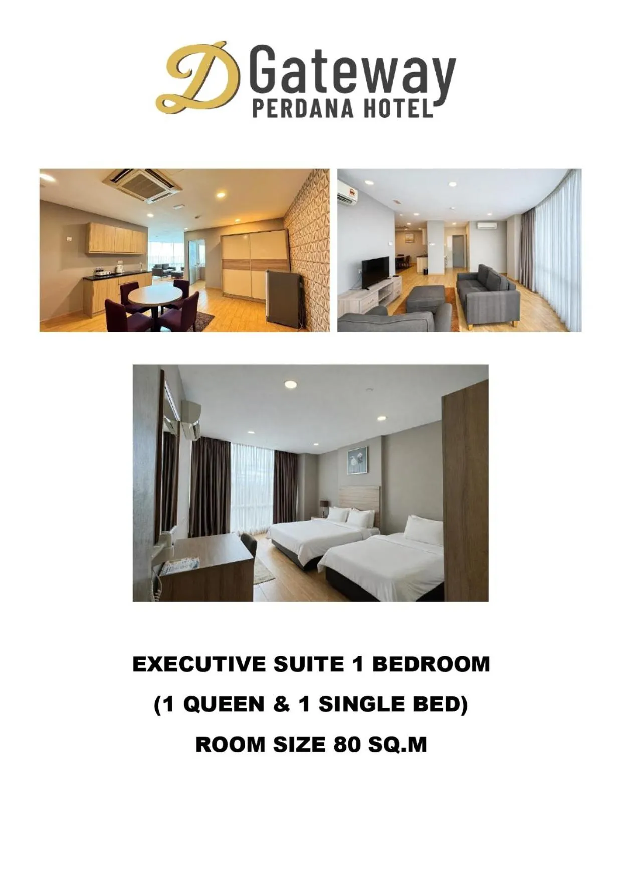 Decorative detail, Bed in D Gateway Perdana Hotel Bangi