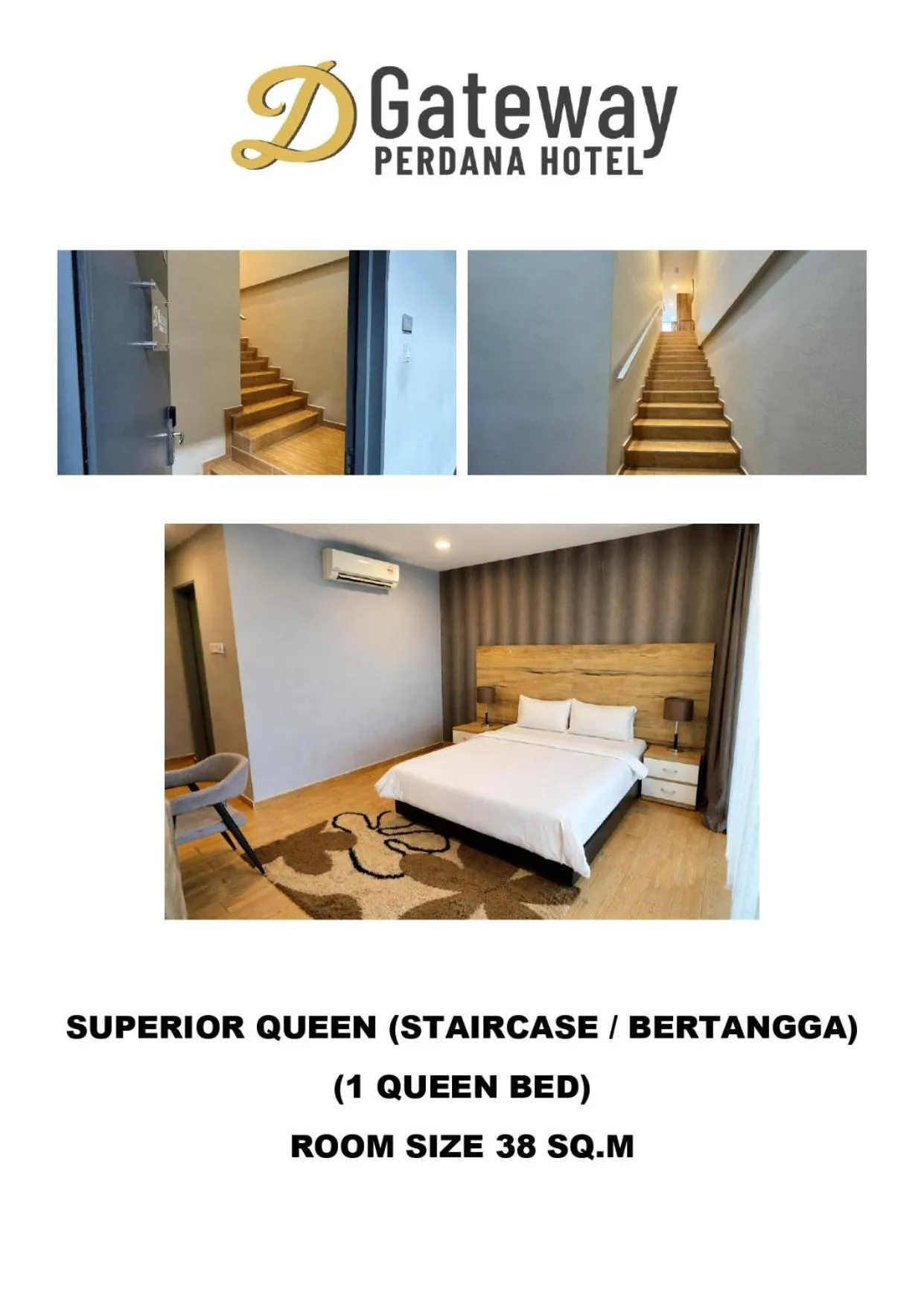 Decorative detail, Bed in D Gateway Perdana Hotel Bangi