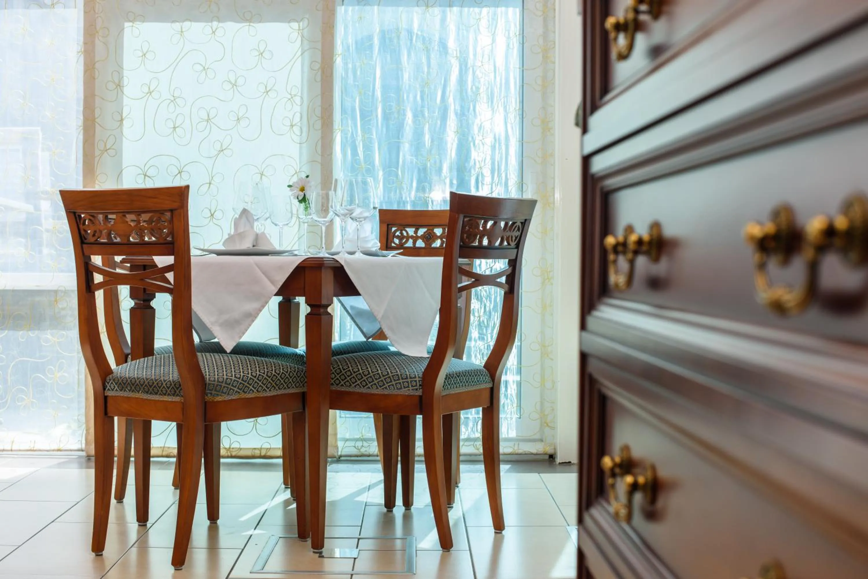 Continental breakfast in Heritage Hotel Vila Sikaa