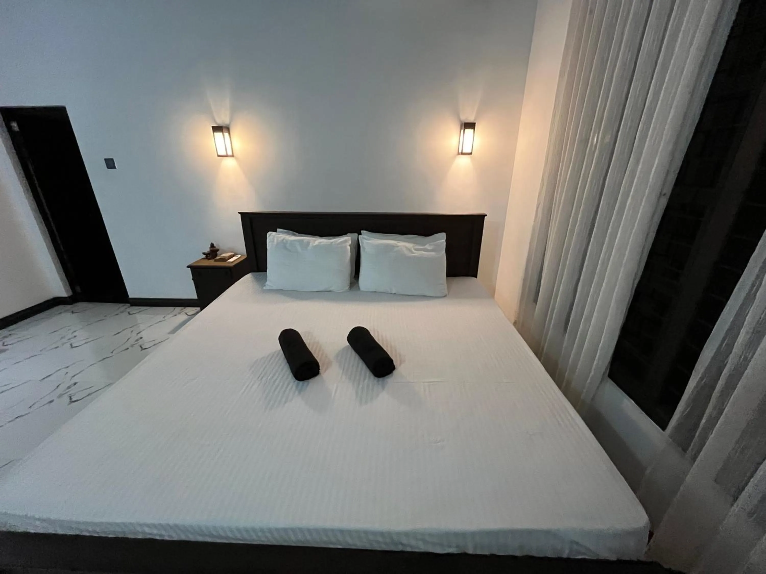 Bed in Green House Resort