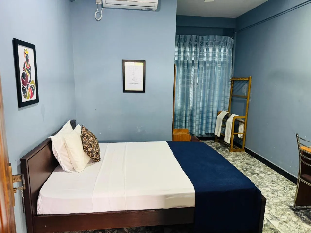 View (from property/room), Bed in Nilaveli Hybrid Holiday Hotel