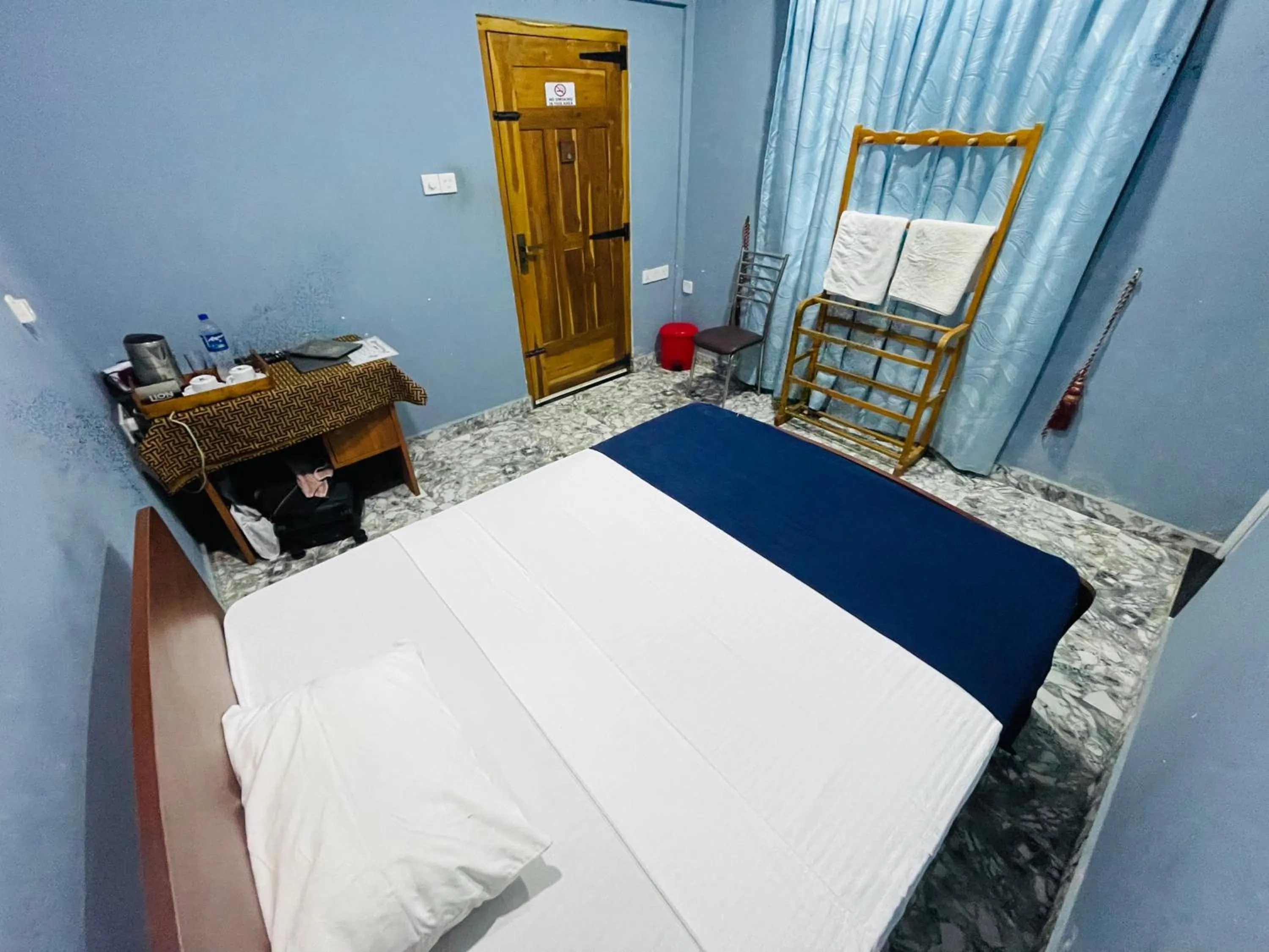 Bed in Nilaveli Hybrid Holiday Hotel